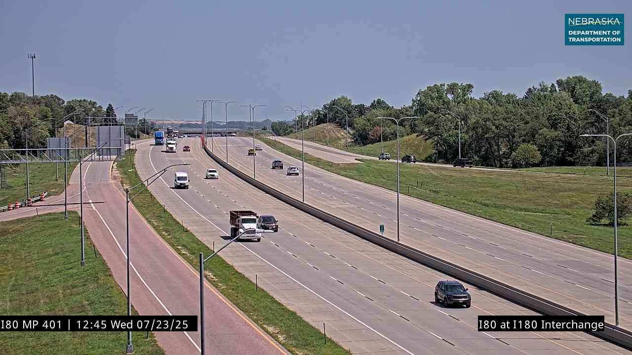 Traffic Cam Haymarket: I-80: Lincoln Interchange: Interstate View