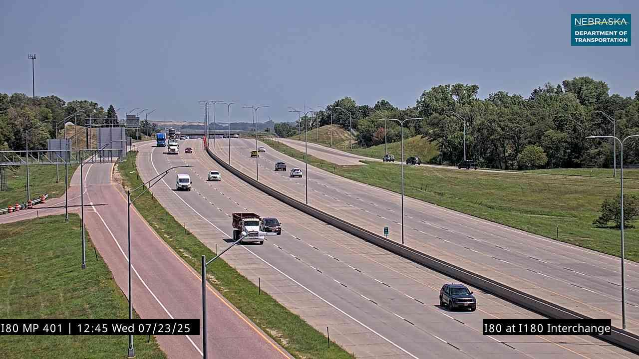 Traffic Cam Haymarket: I-80: Lincoln Interchange: Interstate View