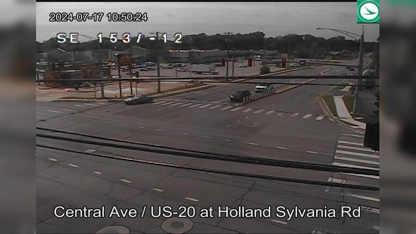 Traffic Cam Hunting Creek: Central Ave - US-20 at Holland Sylvania Rd
