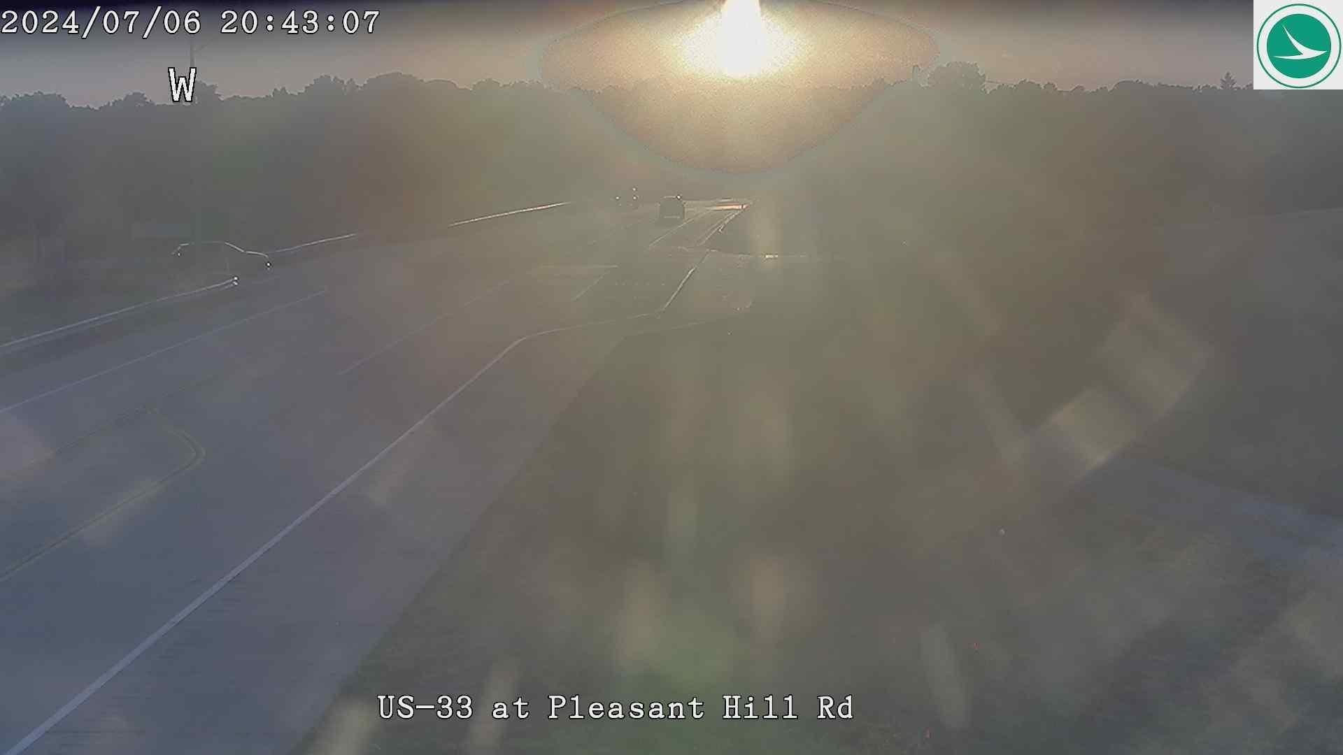 Traffic Cam Valley View: US-33 at Pleasant Hill Rd