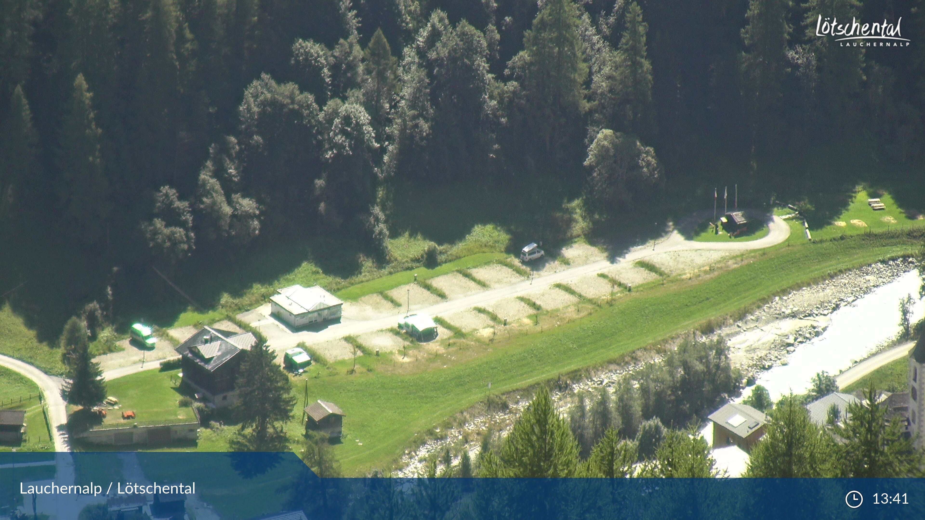 Wiler: Lauchernalp - Bergstation Luftseilbahn - Lauchernalp, Camping Kippel