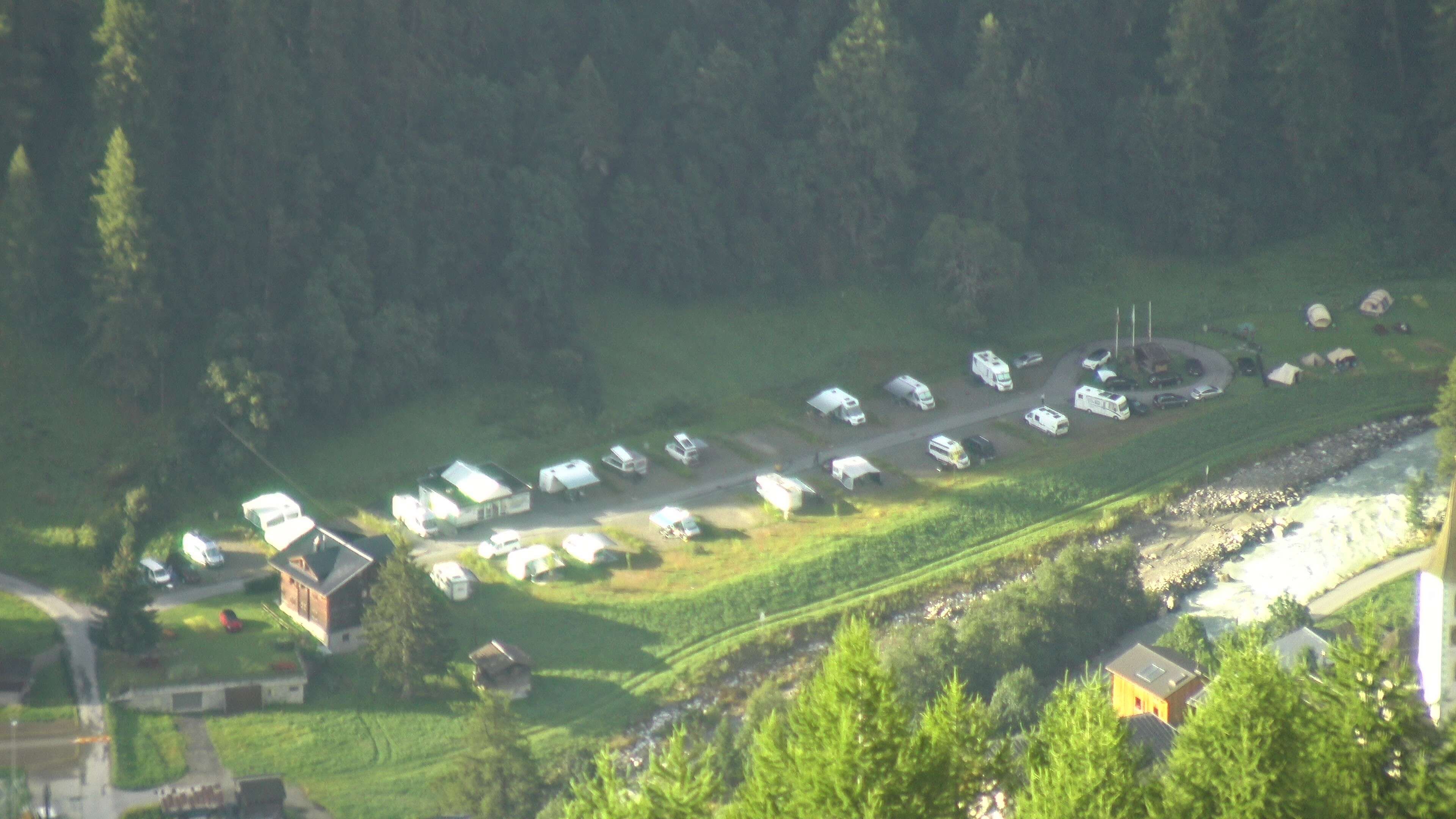 Wiler: Lauchernalp - Bergstation Luftseilbahn - Lauchernalp, Camping Kippel