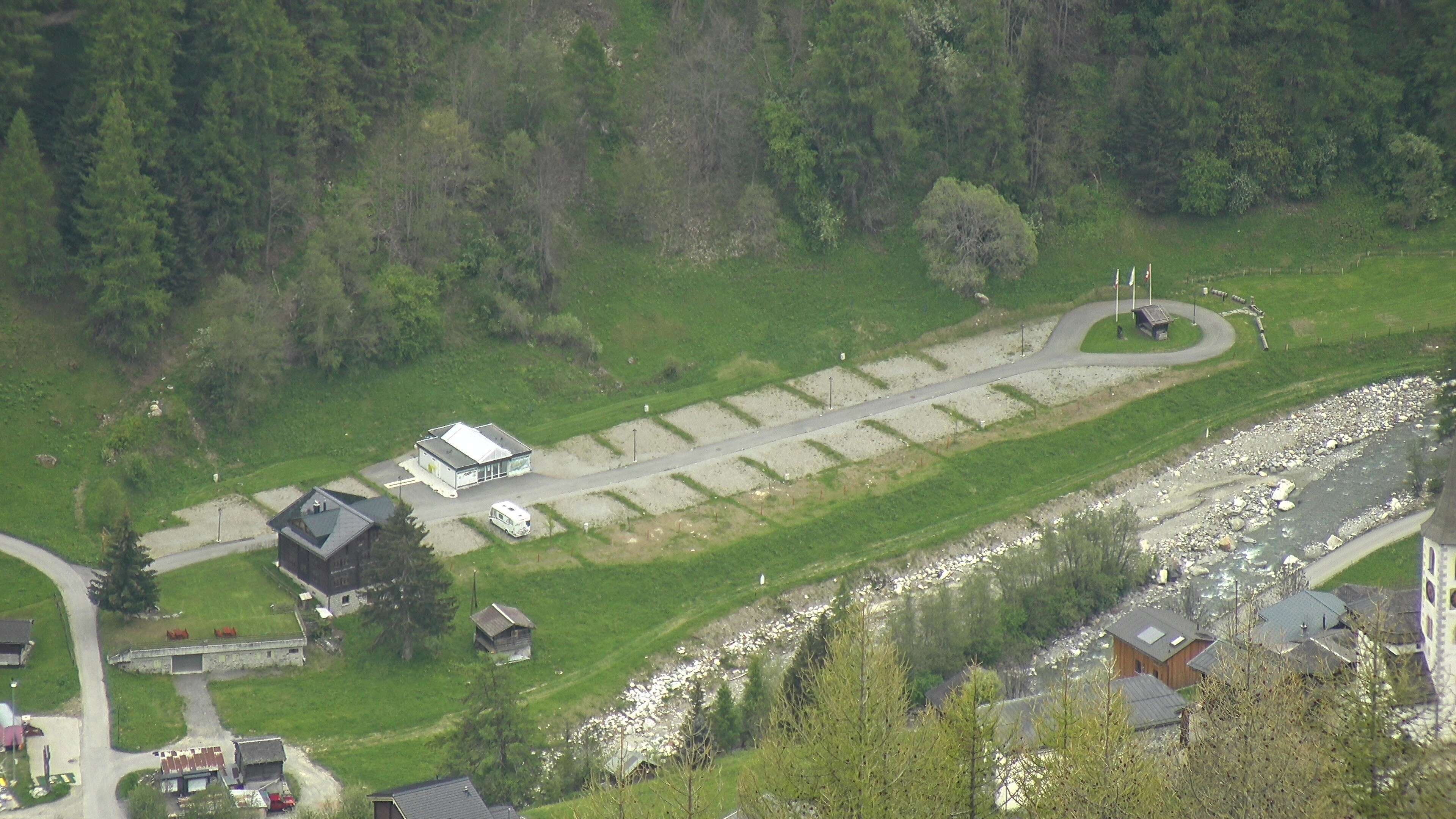 Wiler: Lauchernalp - Bergstation Luftseilbahn - Lauchernalp, Camping Kippel