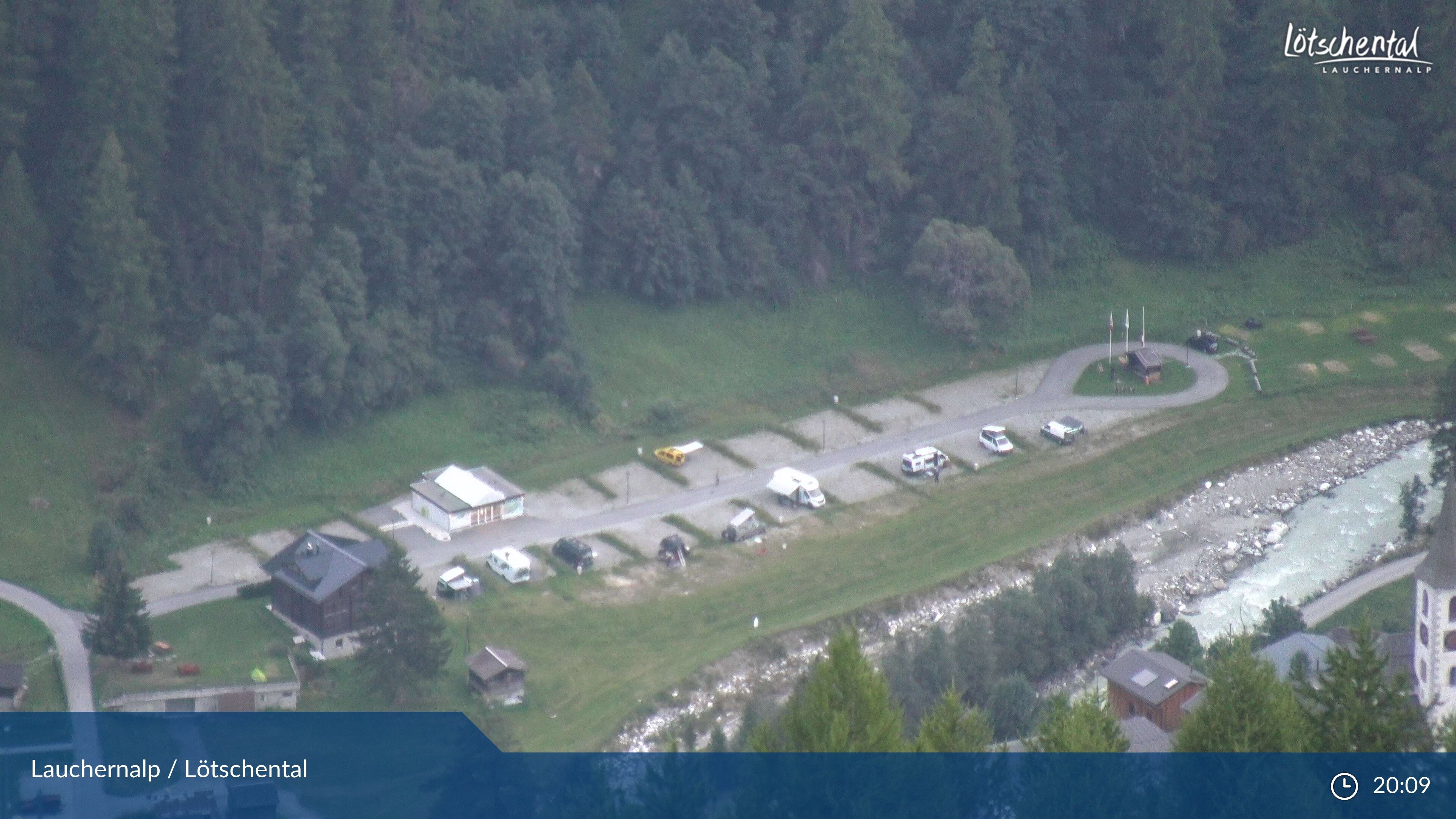 Wiler: Lauchernalp - Bergstation Luftseilbahn - Lauchernalp, Camping Kippel