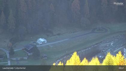 Wiler: Lauchernalp - Bergstation Luftseilbahn - Lauchernalp, Camping Kippel