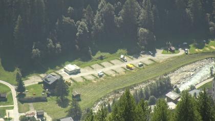 Wiler: Lauchernalp - Bergstation Luftseilbahn - Lauchernalp, Camping Kippel