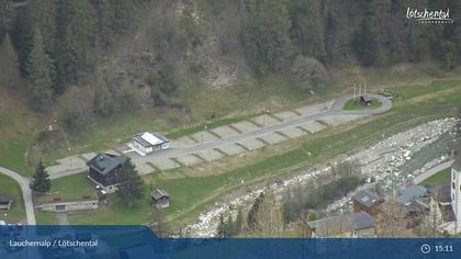 Wiler: Lauchernalp - Bergstation Luftseilbahn - Lauchernalp, Camping