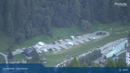 Wiler: Lauchernalp - Bergstation Luftseilbahn - Lauchernalp, Camping Kippel