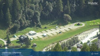 Wiler: Lauchernalp - Bergstation Luftseilbahn - Lauchernalp, Camping Kippel