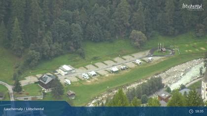 Wiler: Lauchernalp - Bergstation Luftseilbahn - Lauchernalp, Camping Kippel