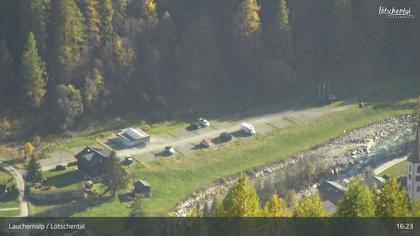 Wiler: Lauchernalp - Bergstation Luftseilbahn - Lauchernalp, Camping Kippel