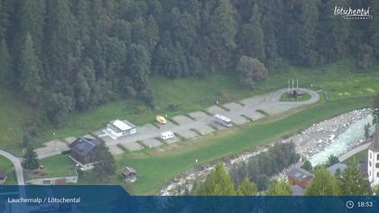 Wiler: Lauchernalp - Bergstation Luftseilbahn - Lauchernalp, Camping Kippel