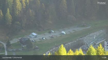 Wiler: Lauchernalp - Bergstation Luftseilbahn - Lauchernalp, Camping Kippel