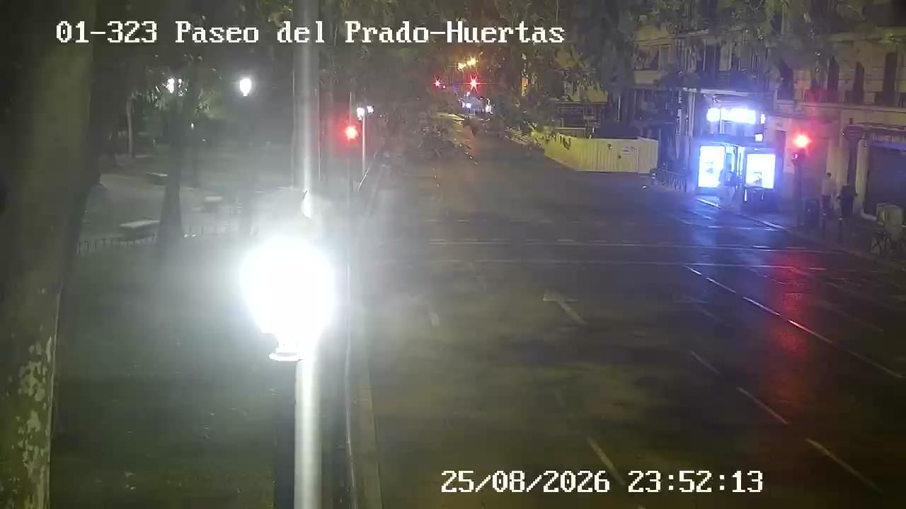 Traffic Cam Cortes: PASEO DEL PRADO - HUERTAS