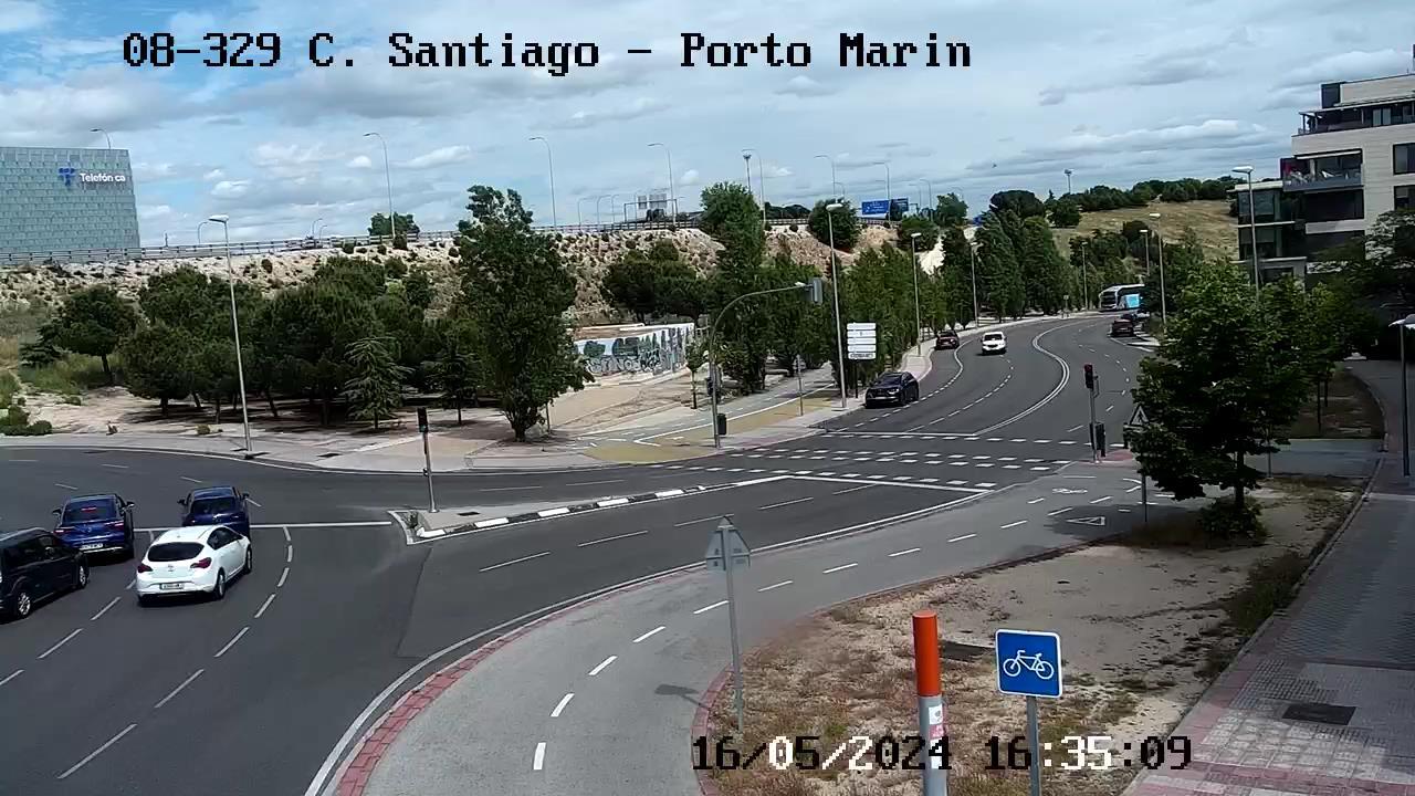 Traffic Cam Valverde: CAMINO DE SANTIAGO - PORTO MAR�N