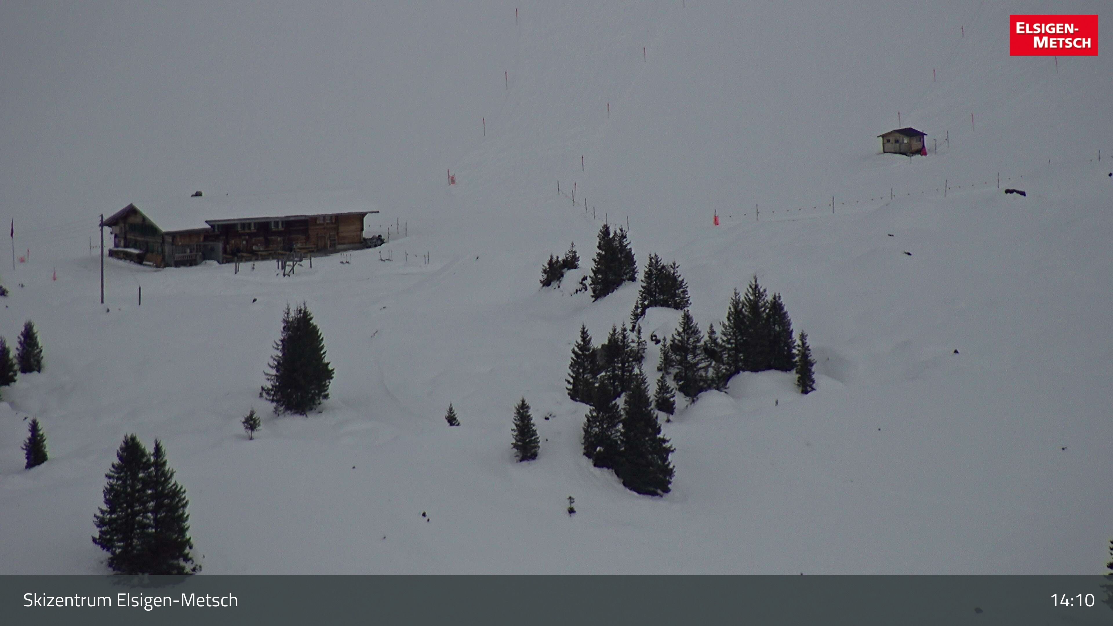 Frutigen: Achseten - Bergstation Skilift Höchst-Metsch, Elsighütte