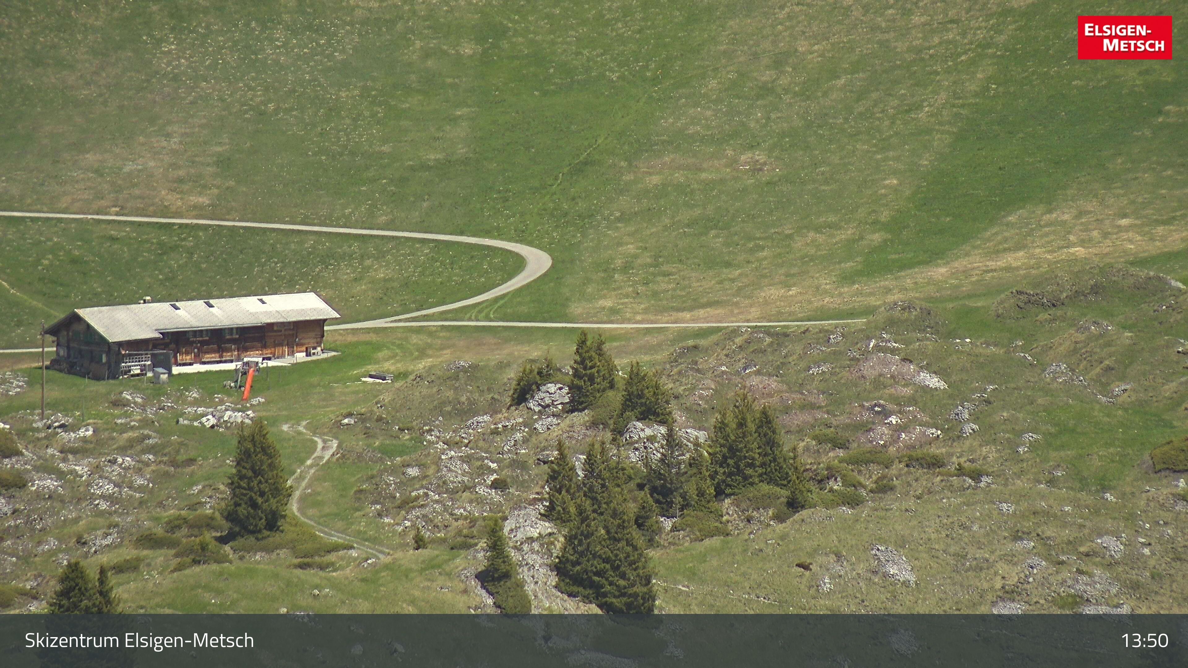 Frutigen: Achseten - Bergstation Skilift Höchst-Metsch, Elsighütte