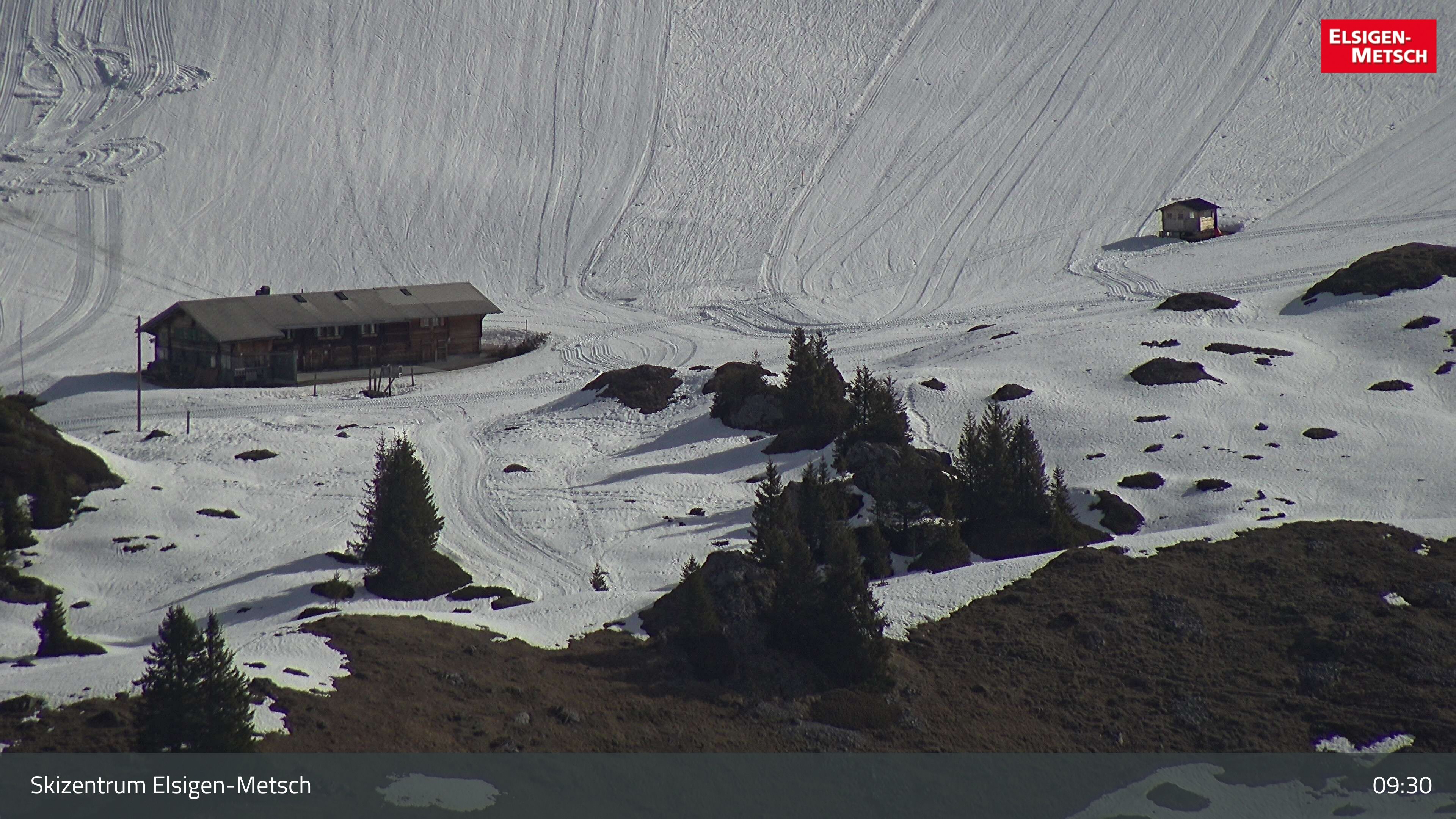 Frutigen: Achseten - Bergstation Skilift Höchst-Metsch, Elsighütte