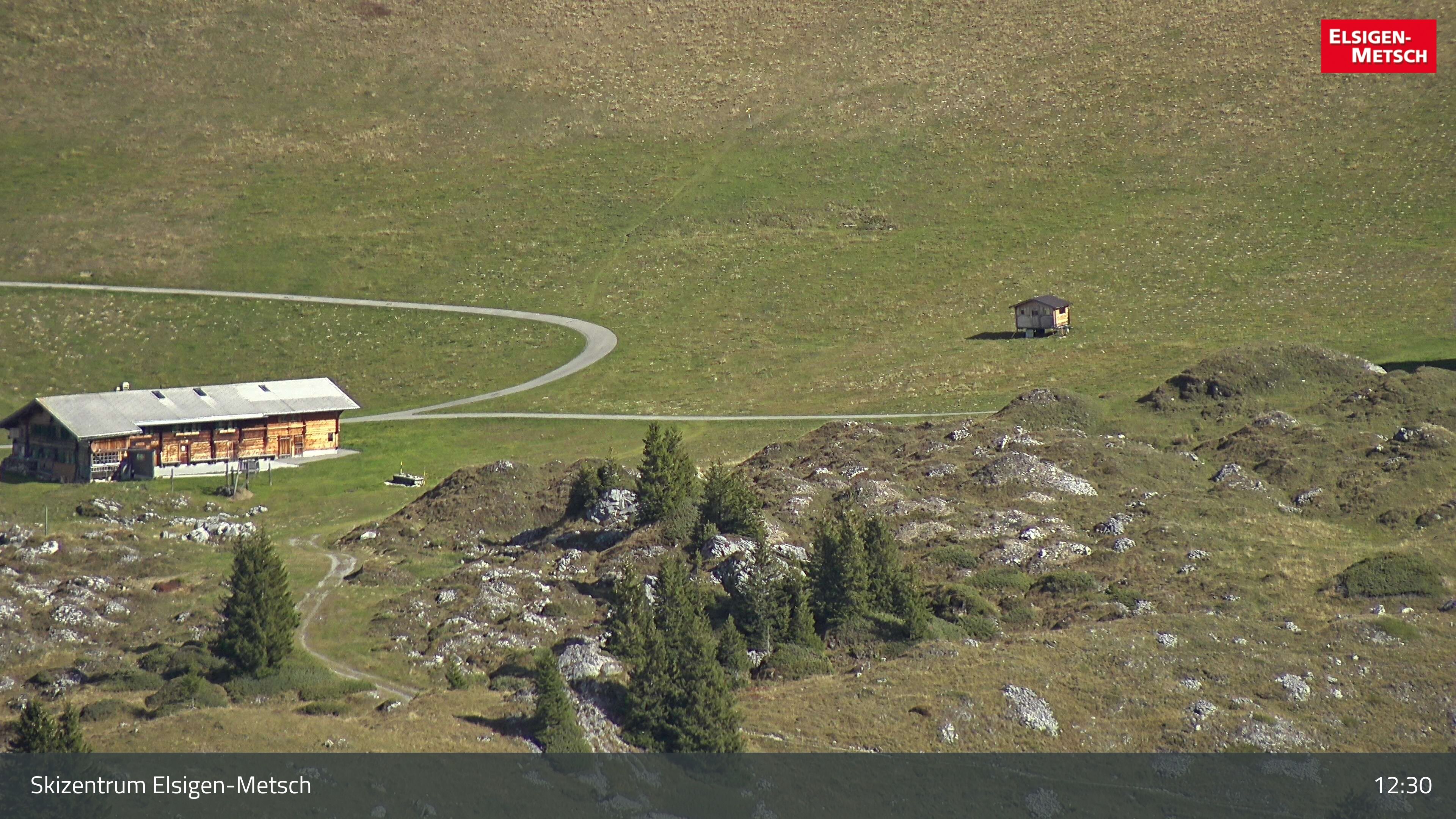 Frutigen: Achseten - Bergstation Skilift Höchst-Metsch, Elsighütte