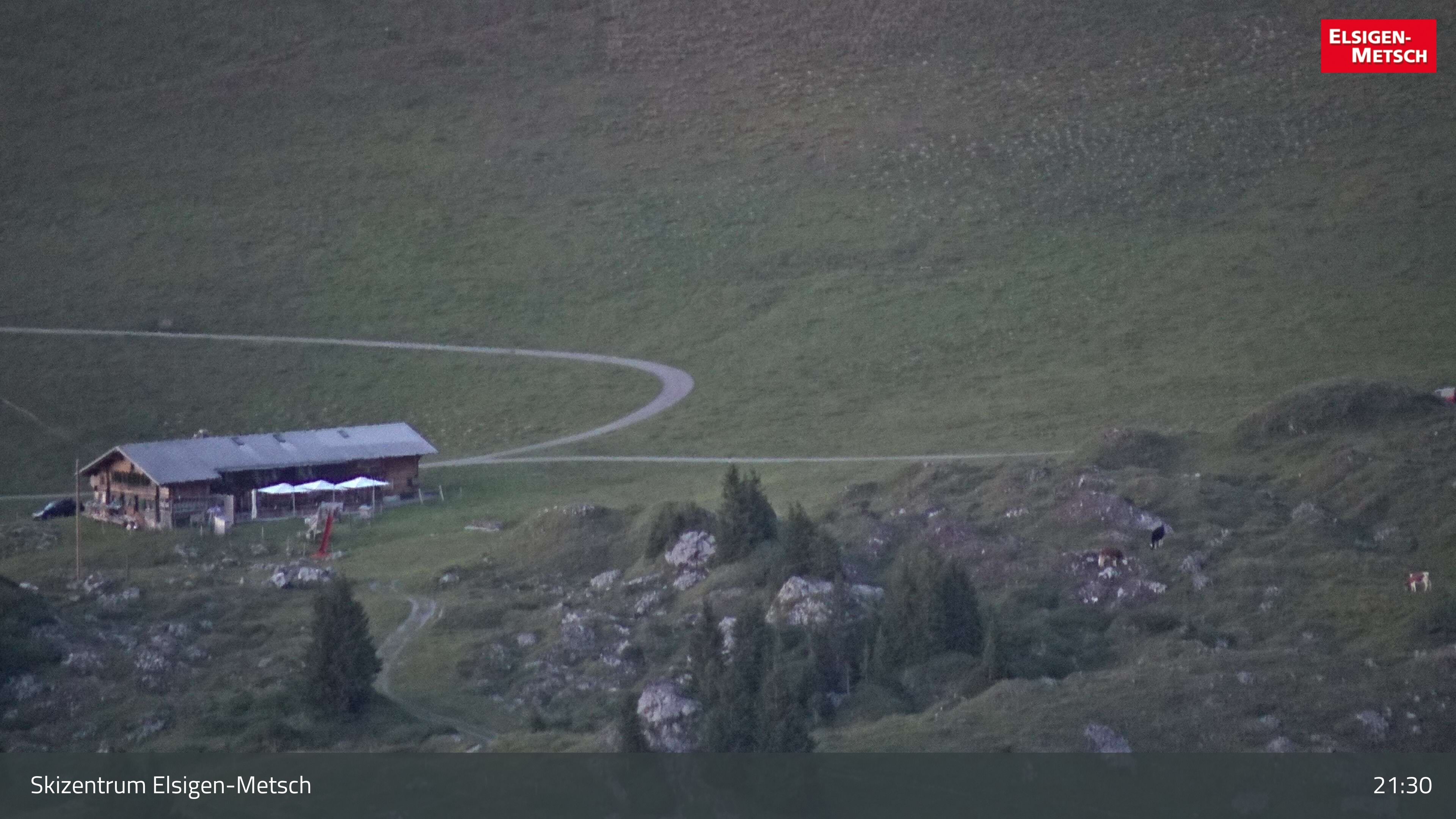 Frutigen: Achseten - Bergstation Skilift Höchst-Metsch, Elsighütte