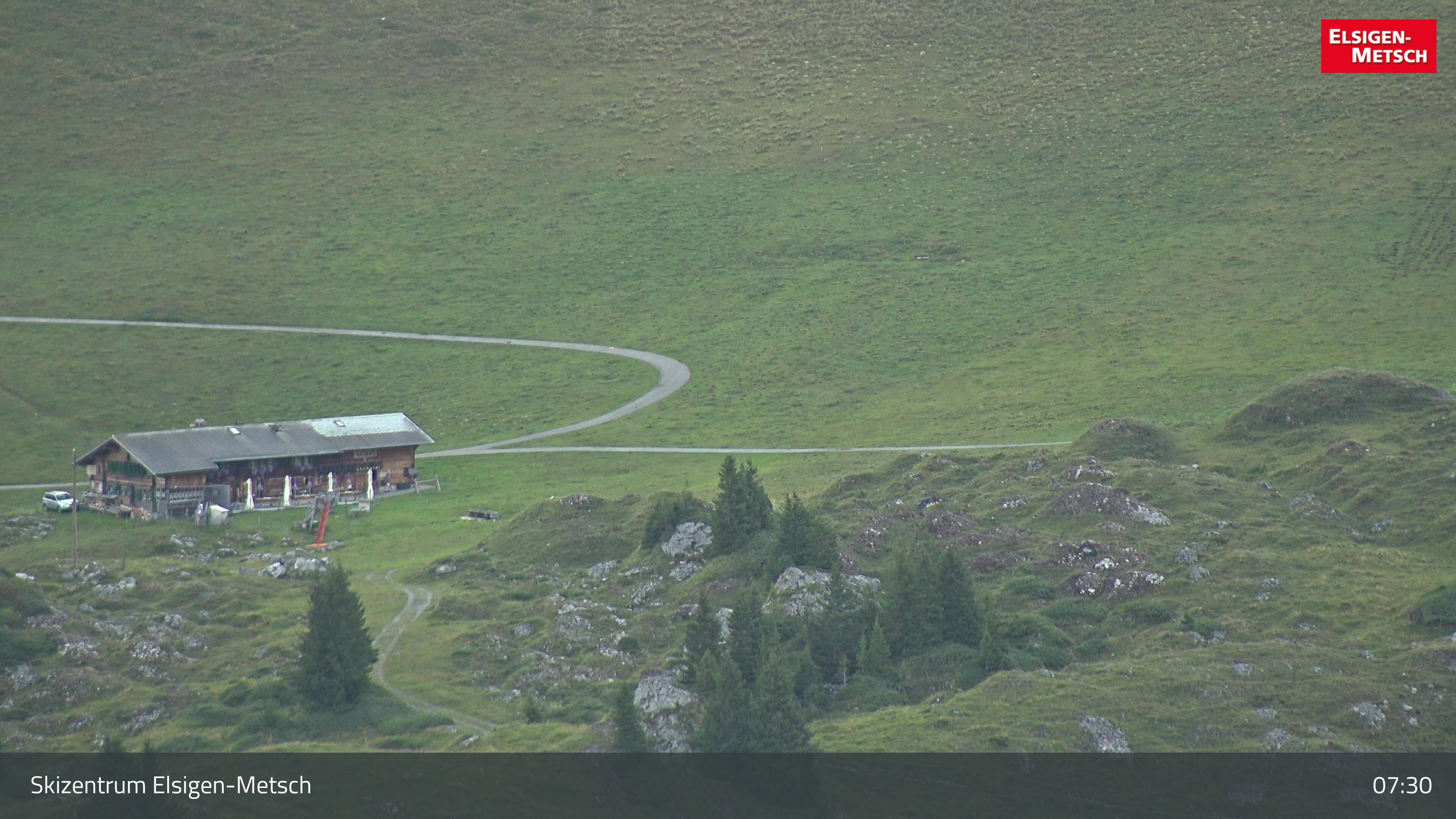 Frutigen: Achseten - Bergstation Skilift Höchst-Metsch, Elsighütte