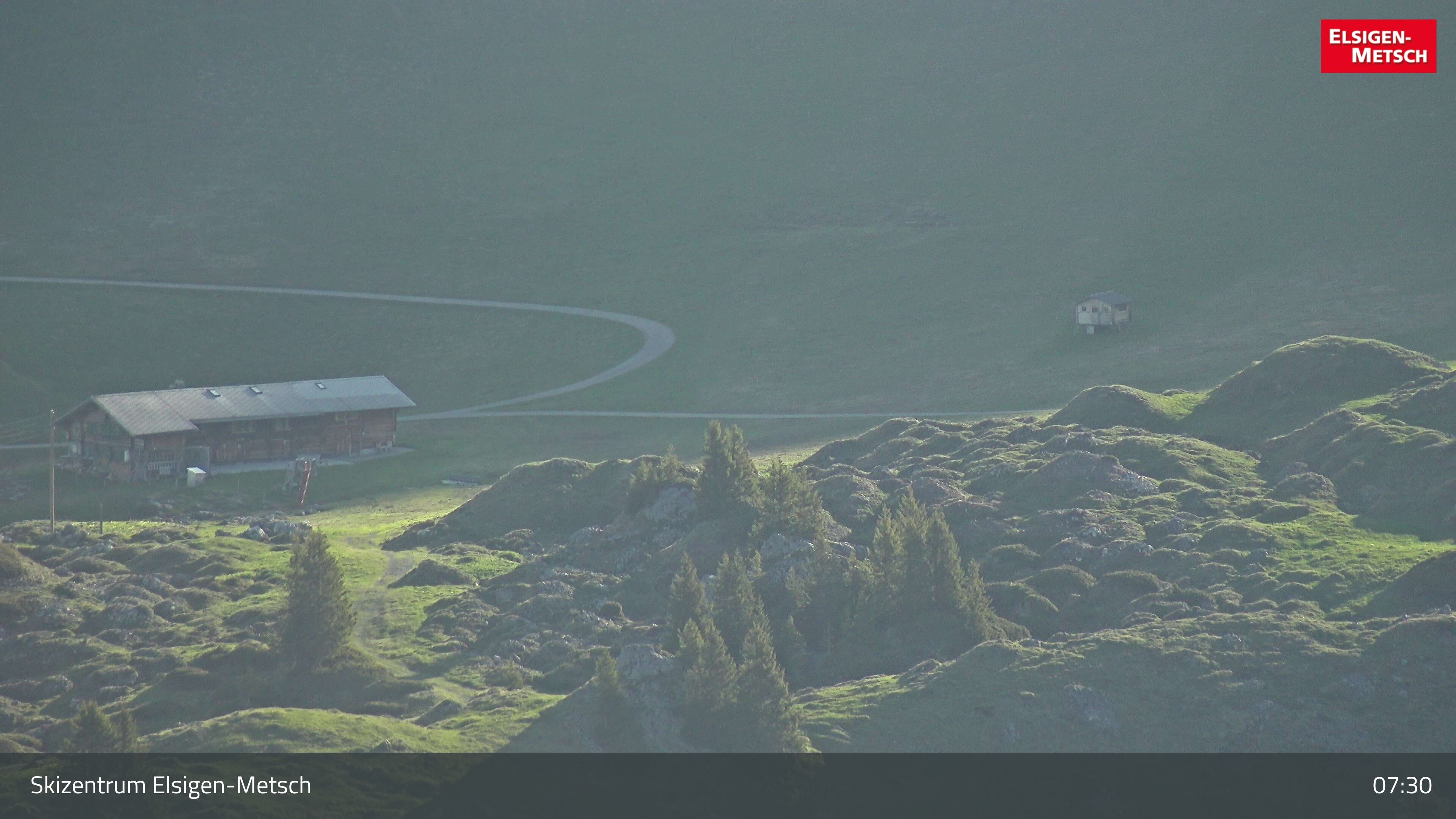 Frutigen: Achseten - Bergstation Skilift Höchst-Metsch, Elsighütte