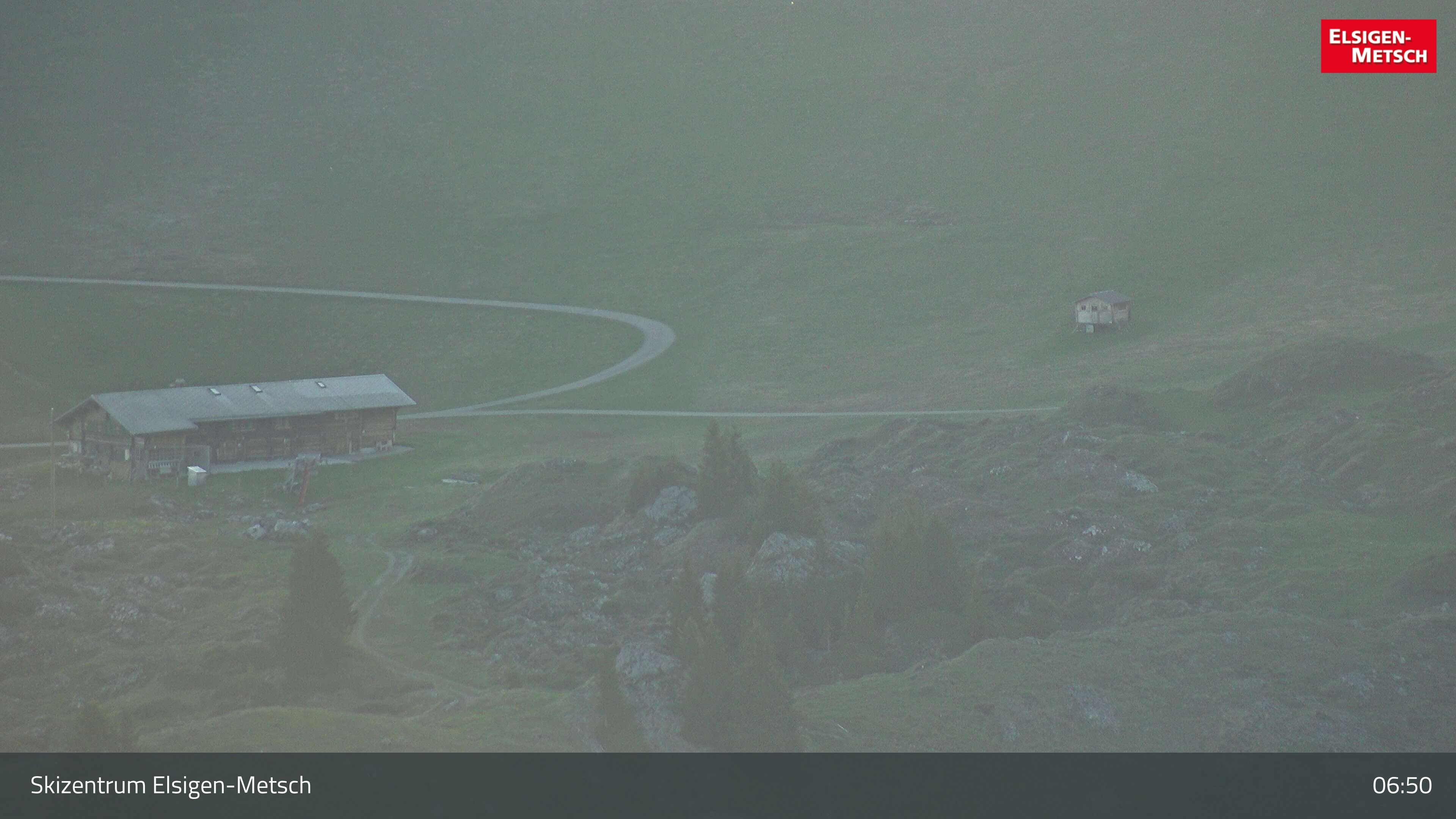 Frutigen: Achseten - Bergstation Skilift Höchst-Metsch, Elsighütte