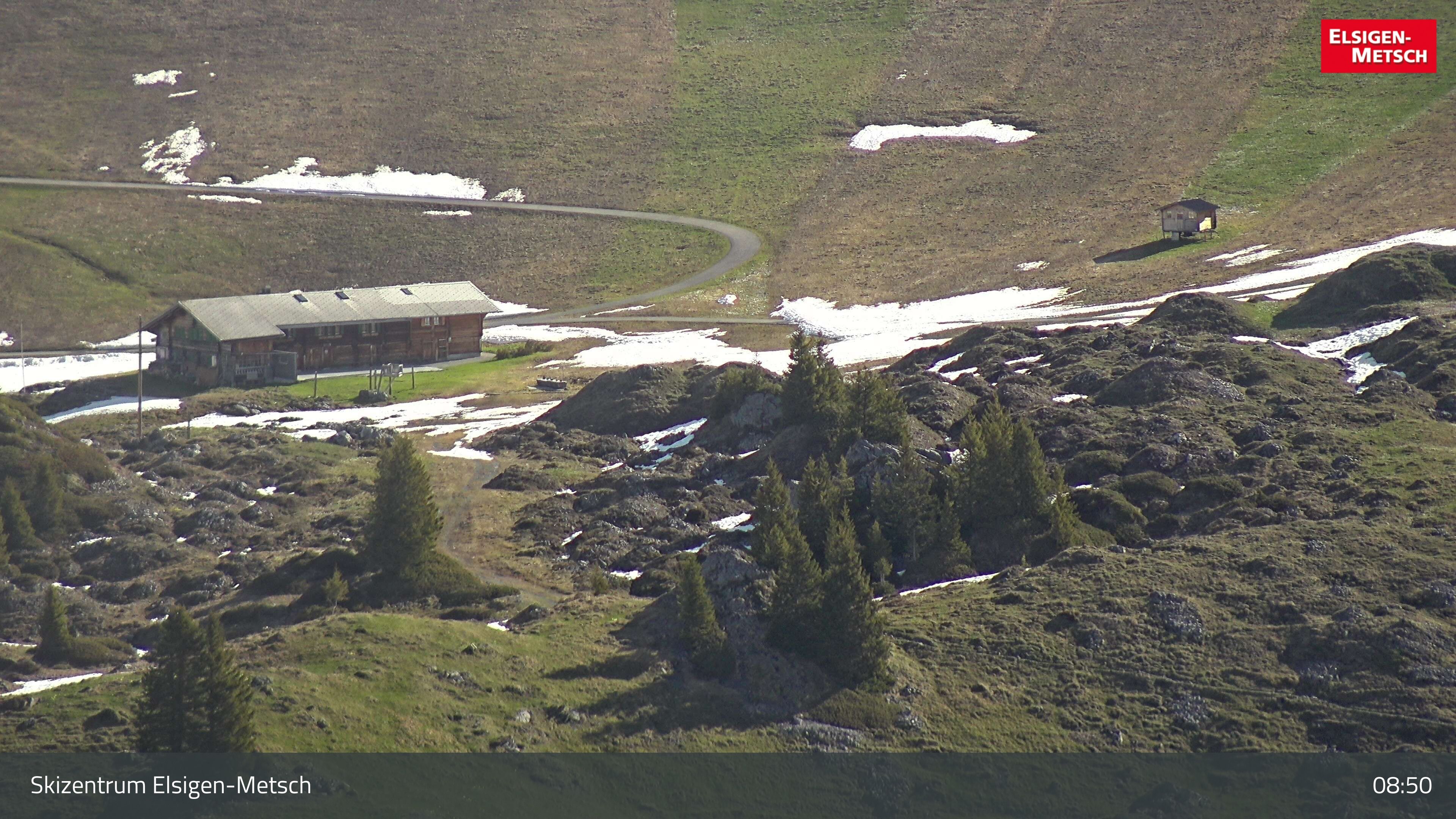Frutigen: Achseten - Bergstation Skilift Höchst-Metsch, Elsighütte