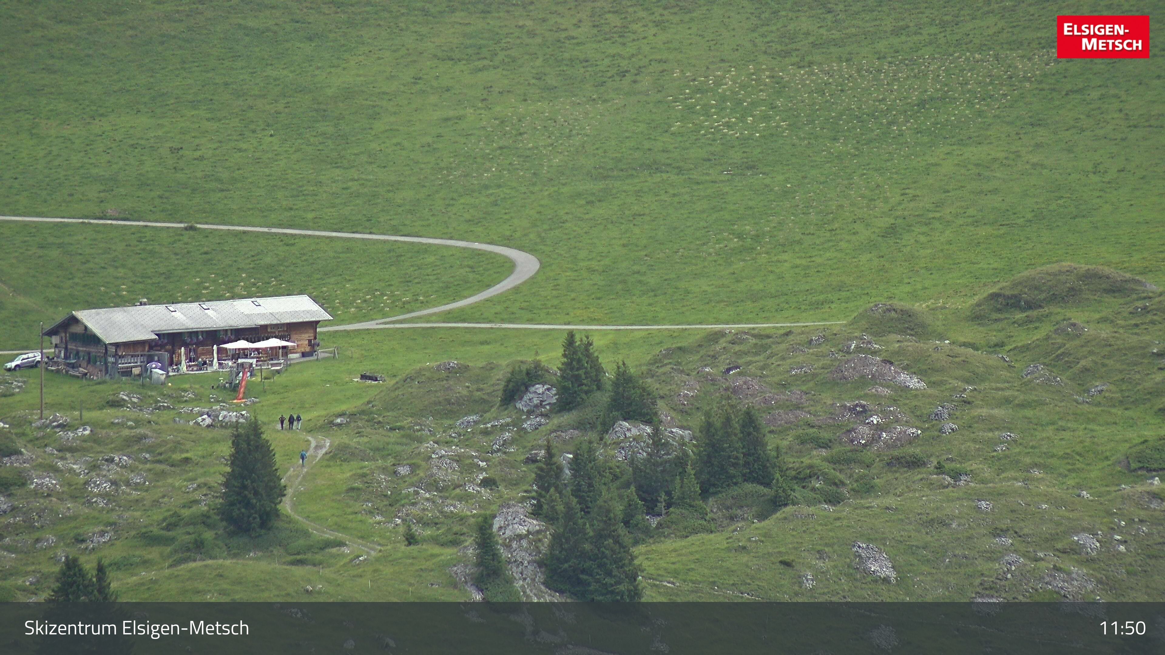 Frutigen: Achseten - Bergstation Skilift Höchst-Metsch, Elsighütte