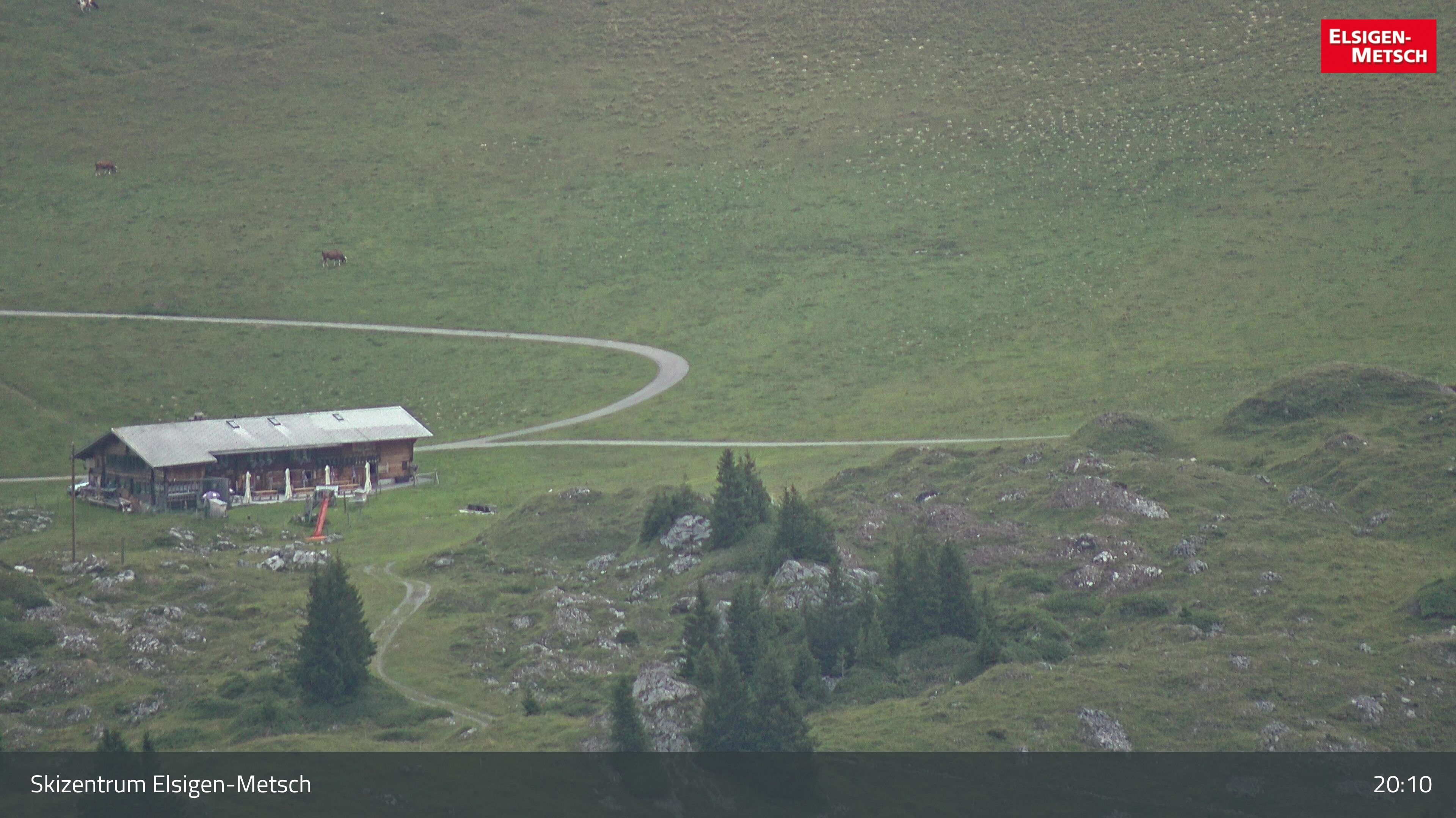 Frutigen: Achseten - Bergstation Skilift Höchst-Metsch, Elsighütte