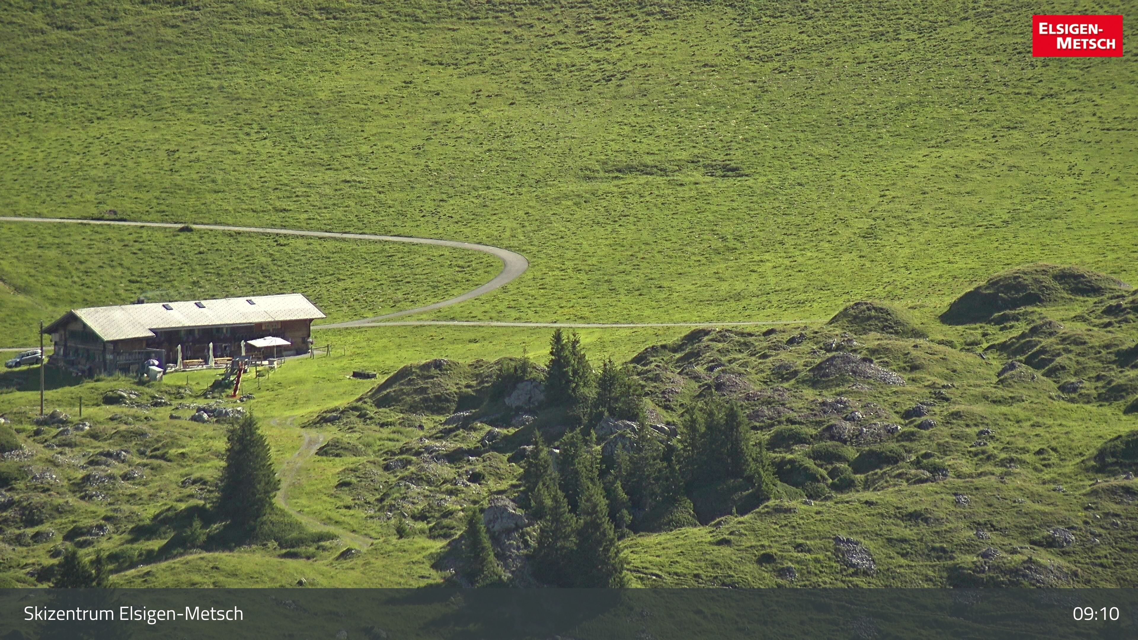 Frutigen: Achseten - Bergstation Skilift Höchst-Metsch, Elsighütte
