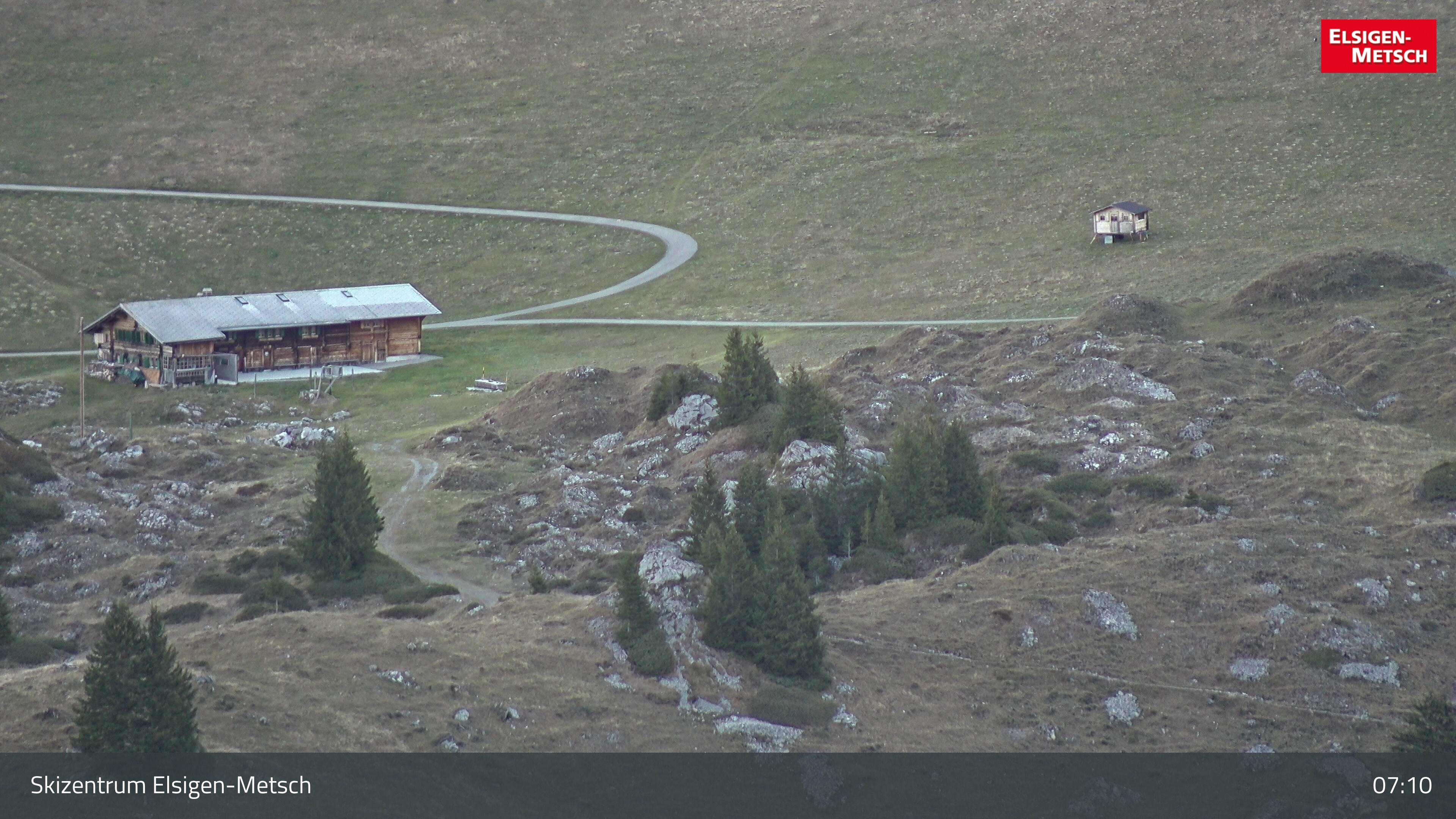 Frutigen: Achseten - Bergstation Skilift Höchst-Metsch, Elsighütte
