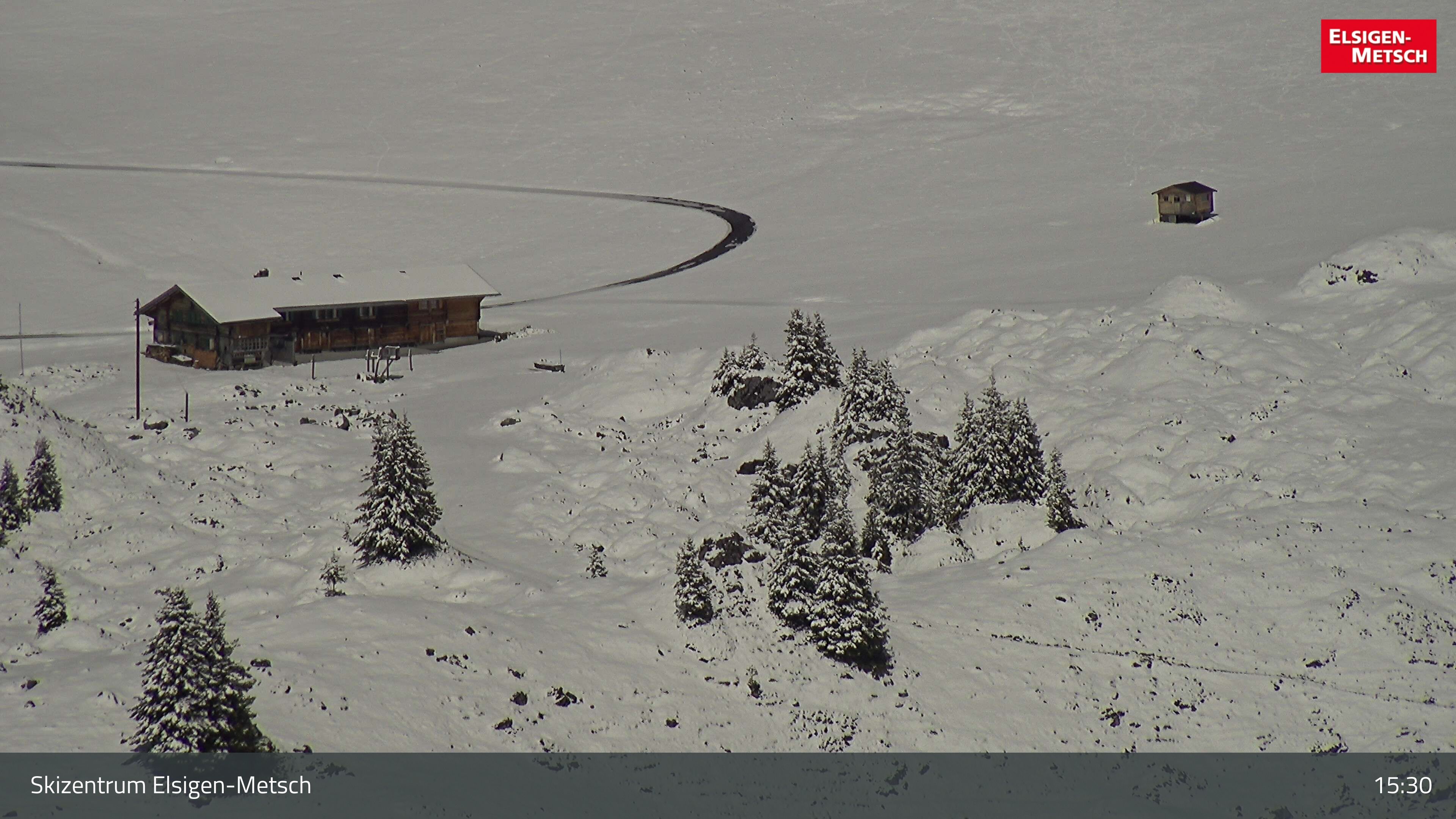 Frutigen: Achseten - Bergstation Skilift Höchst-Metsch, Elsighütte