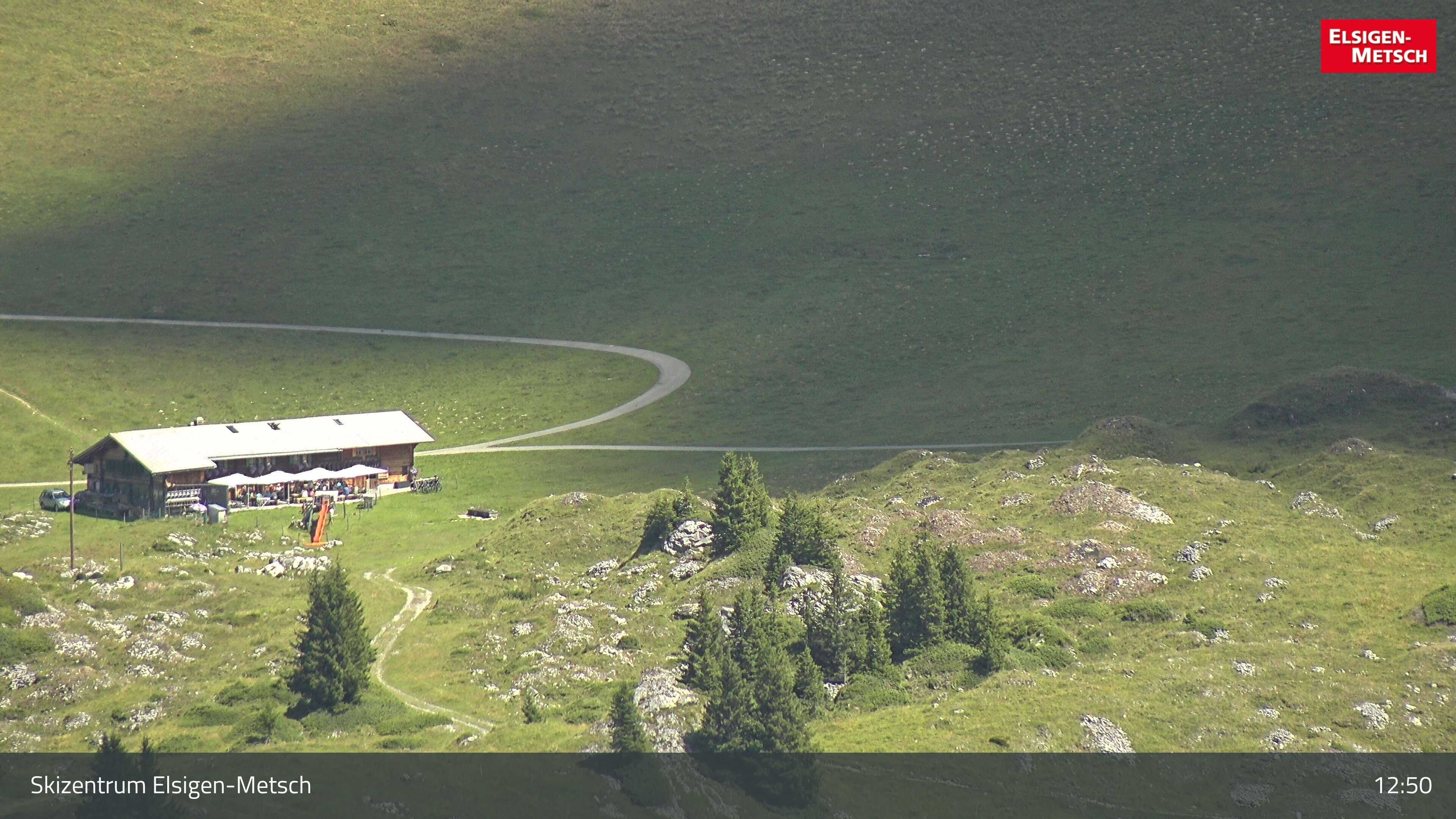 Frutigen: Achseten - Bergstation Skilift Höchst-Metsch, Elsighütte