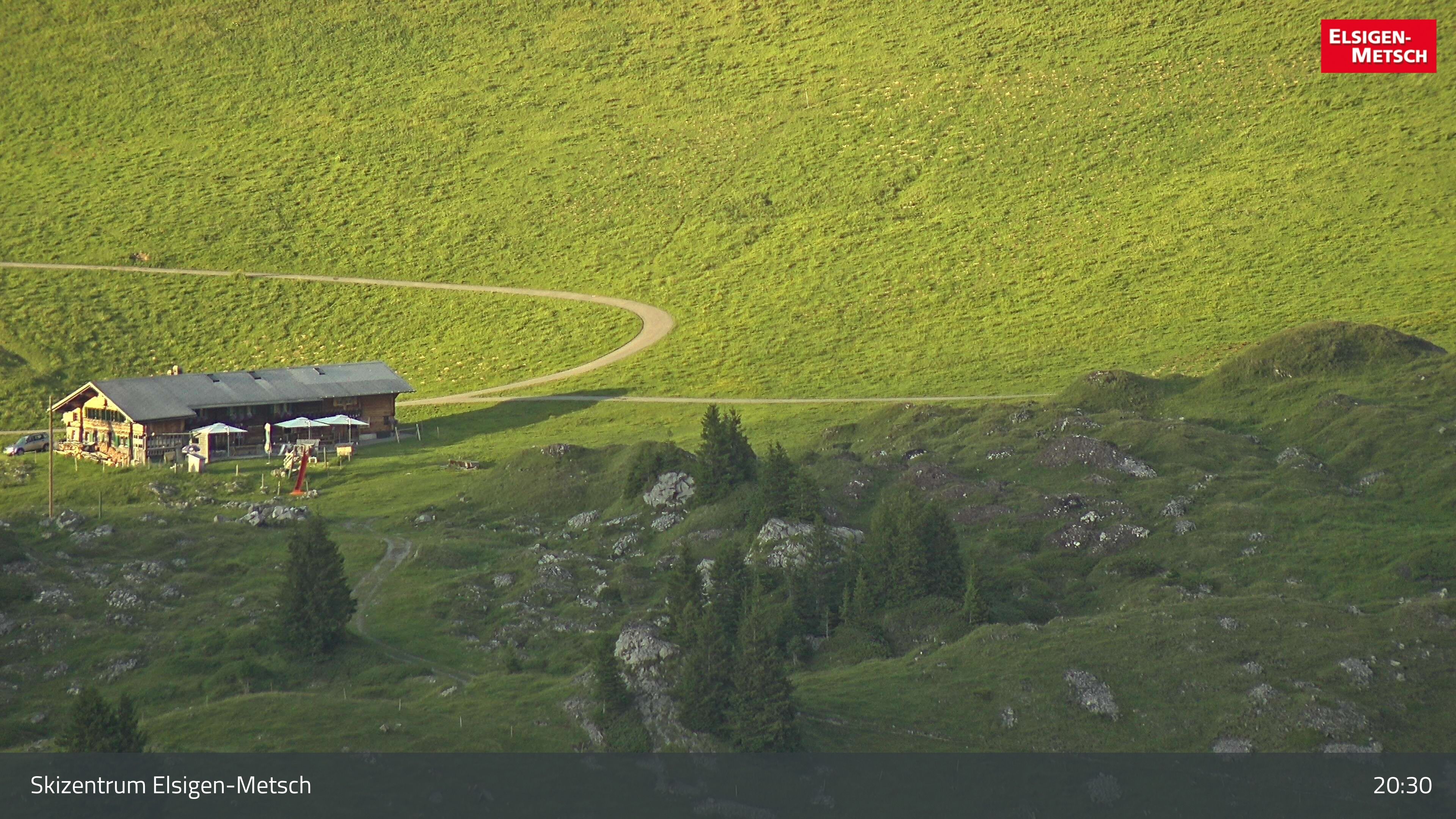 Frutigen: Achseten - Bergstation Skilift Höchst-Metsch, Elsighütte
