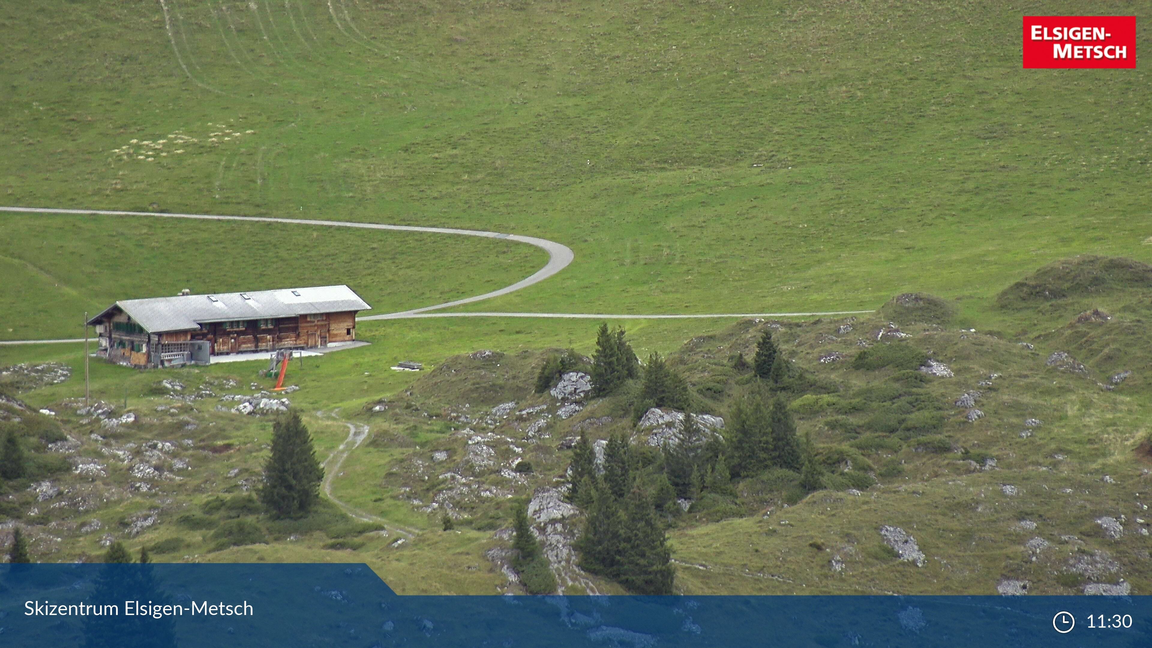 Frutigen: Achseten - Bergstation Skilift Höchst-Metsch, Elsihütte