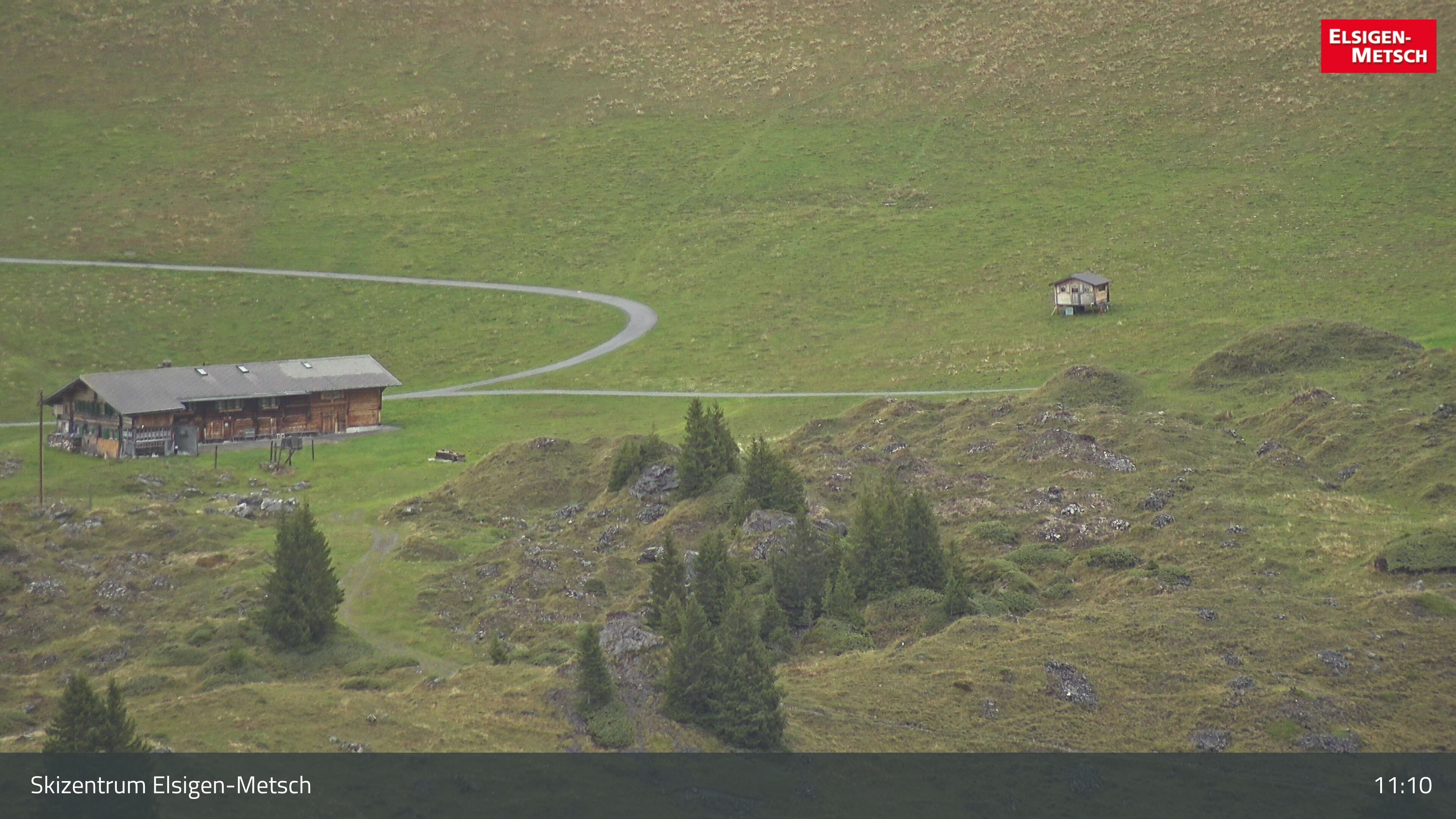 Frutigen: Achseten - Bergstation Skilift Höchst-Metsch, Elsighütte