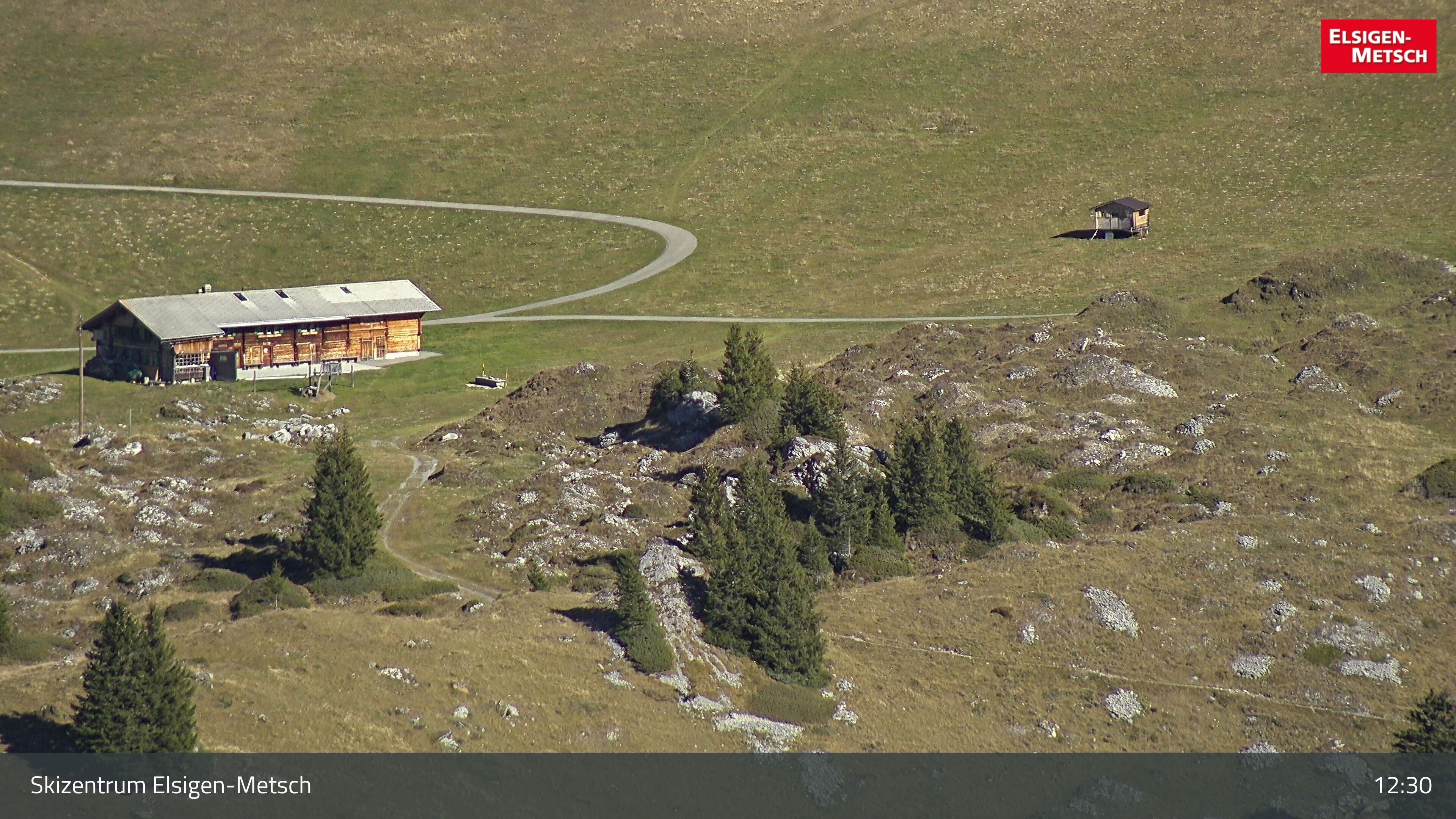 Frutigen: Achseten - Bergstation Skilift Höchst-Metsch, Elsighütte