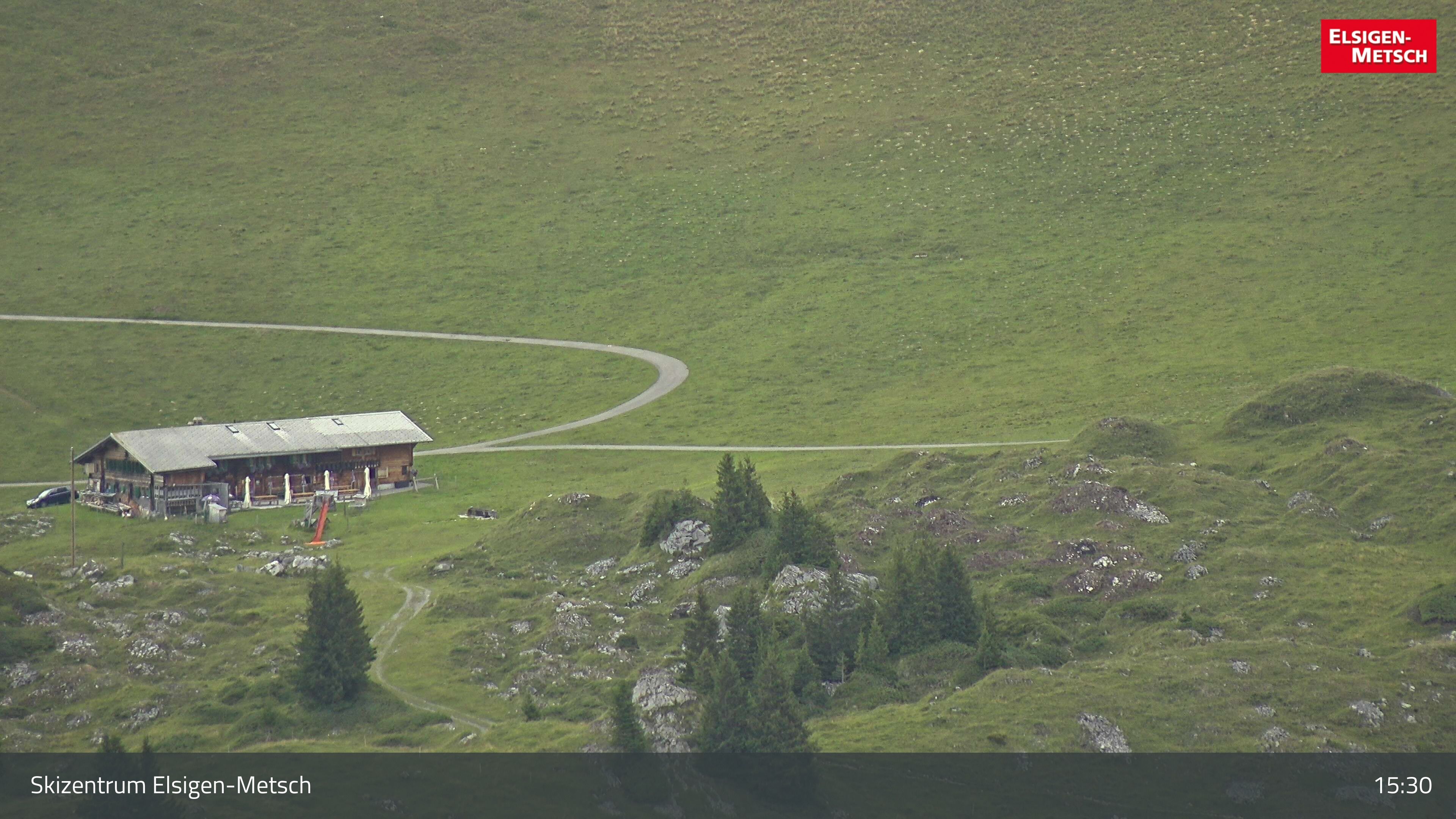 Frutigen: Achseten - Bergstation Skilift Höchst-Metsch, Elsighütte