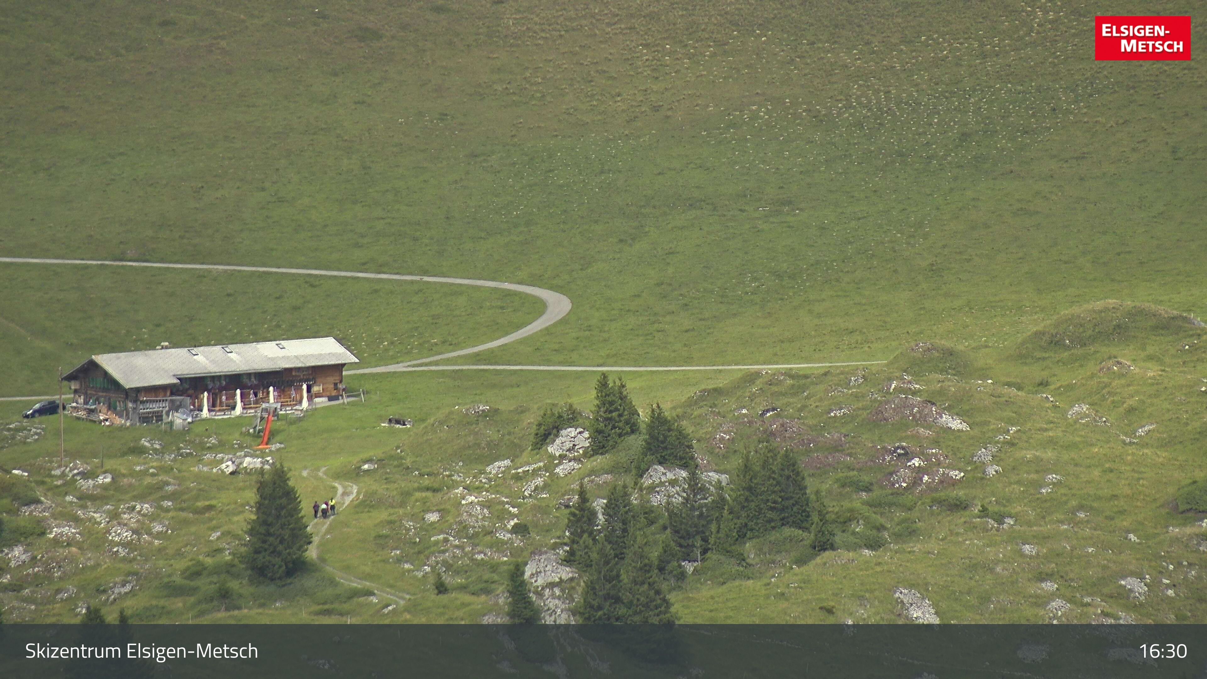Frutigen: Achseten - Bergstation Skilift Höchst-Metsch, Elsighütte