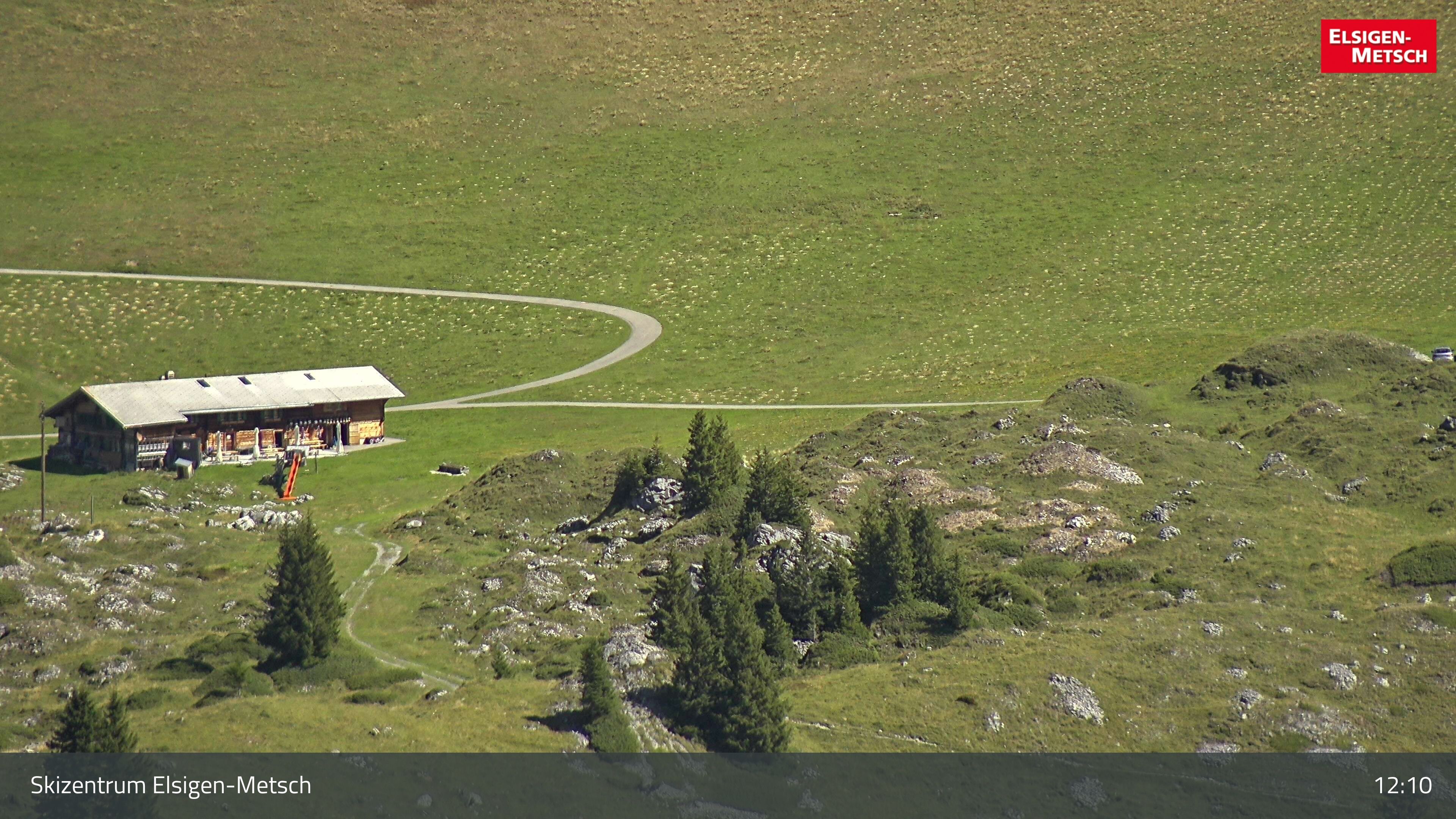 Frutigen: Achseten - Bergstation Skilift Höchst-Metsch, Elsighütte