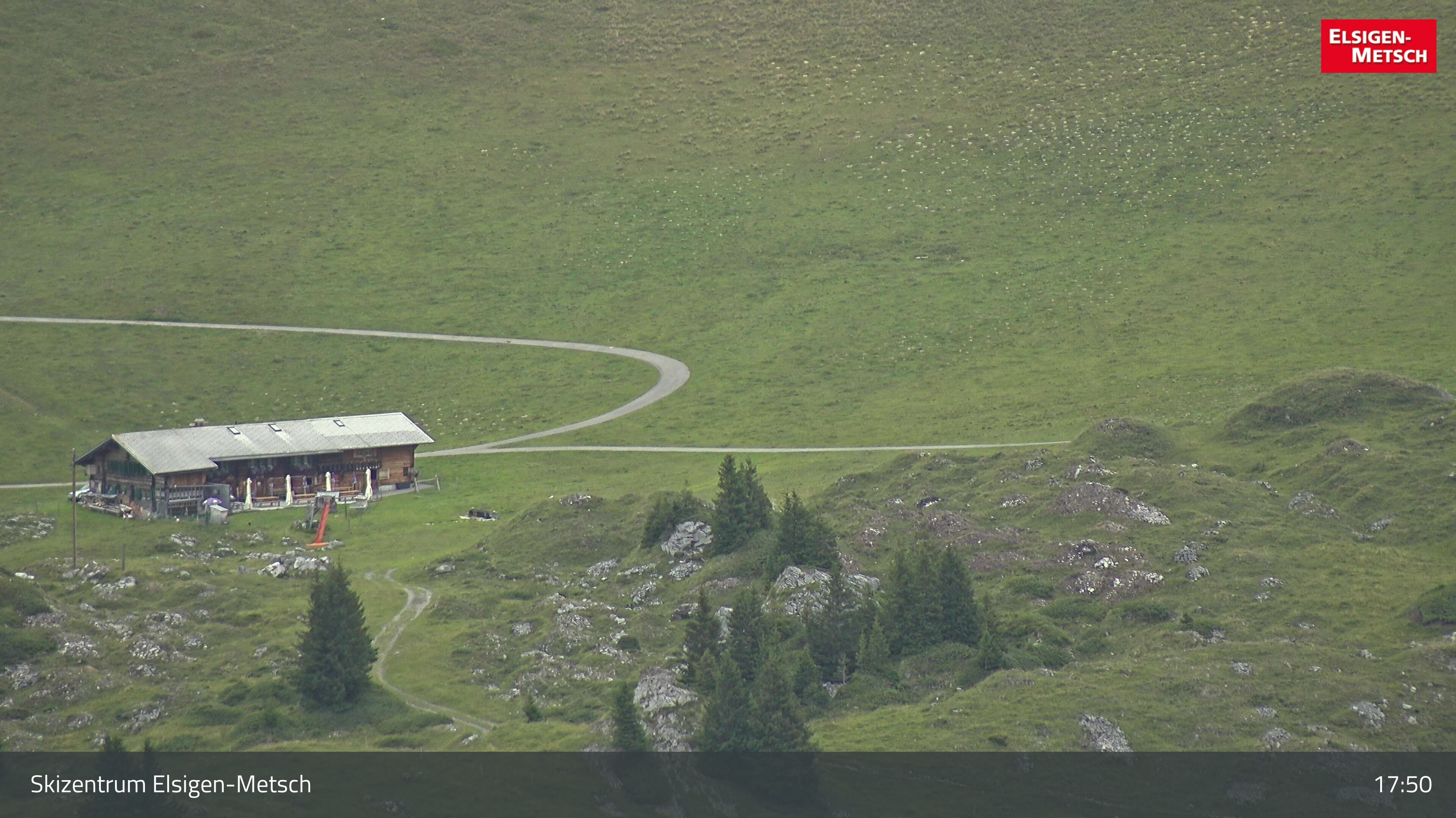 Frutigen: Achseten - Bergstation Skilift Höchst-Metsch, Elsighütte