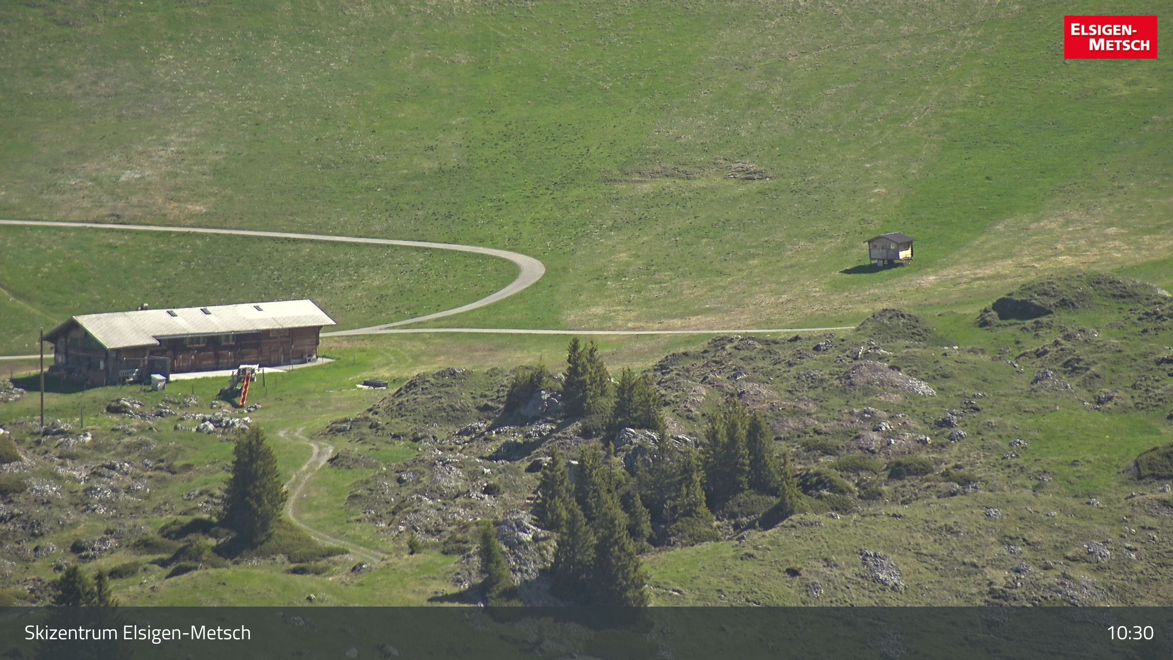 Frutigen: Achseten - Bergstation Skilift Höchst-Metsch, Elsighütte