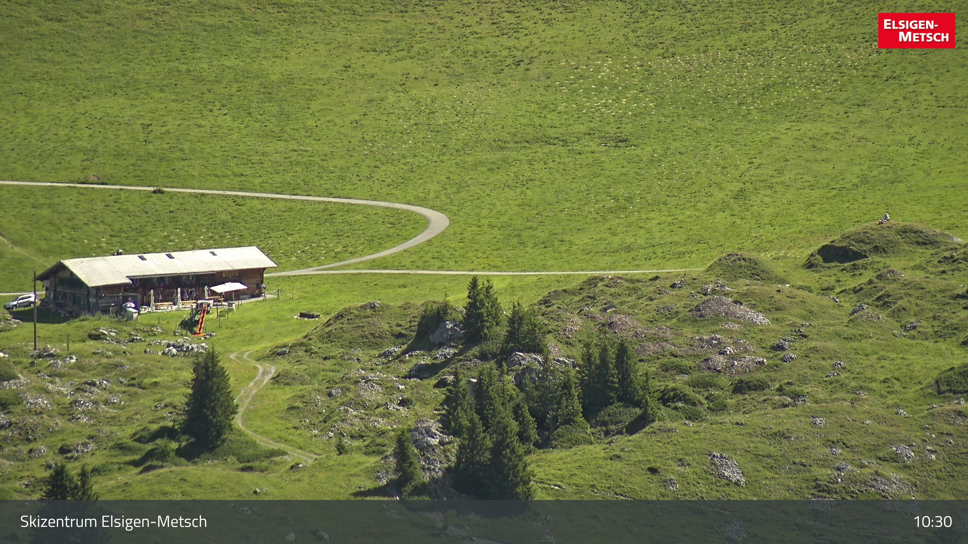 Frutigen: Achseten - Bergstation Skilift Höchst-Metsch, Elsighütte