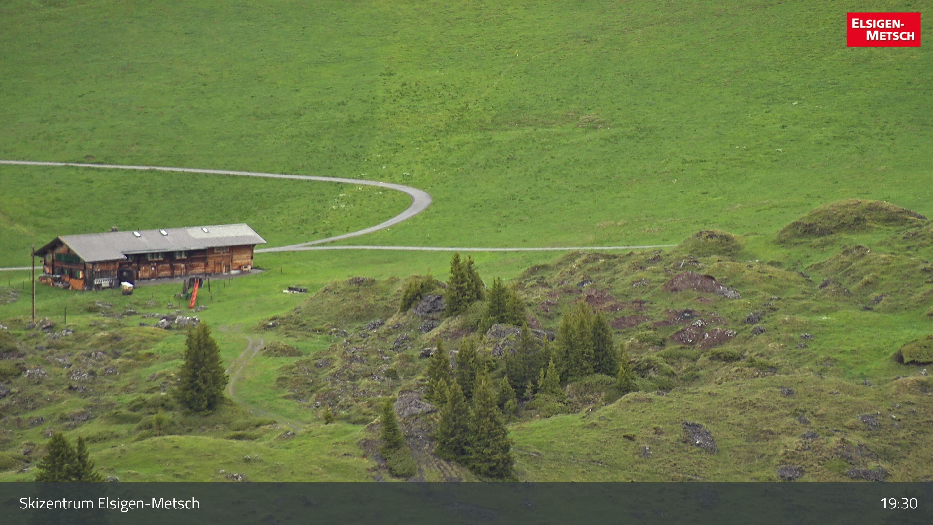 Frutigen: Achseten - Bergstation Skilift Höchst-Metsch, Elsighütte