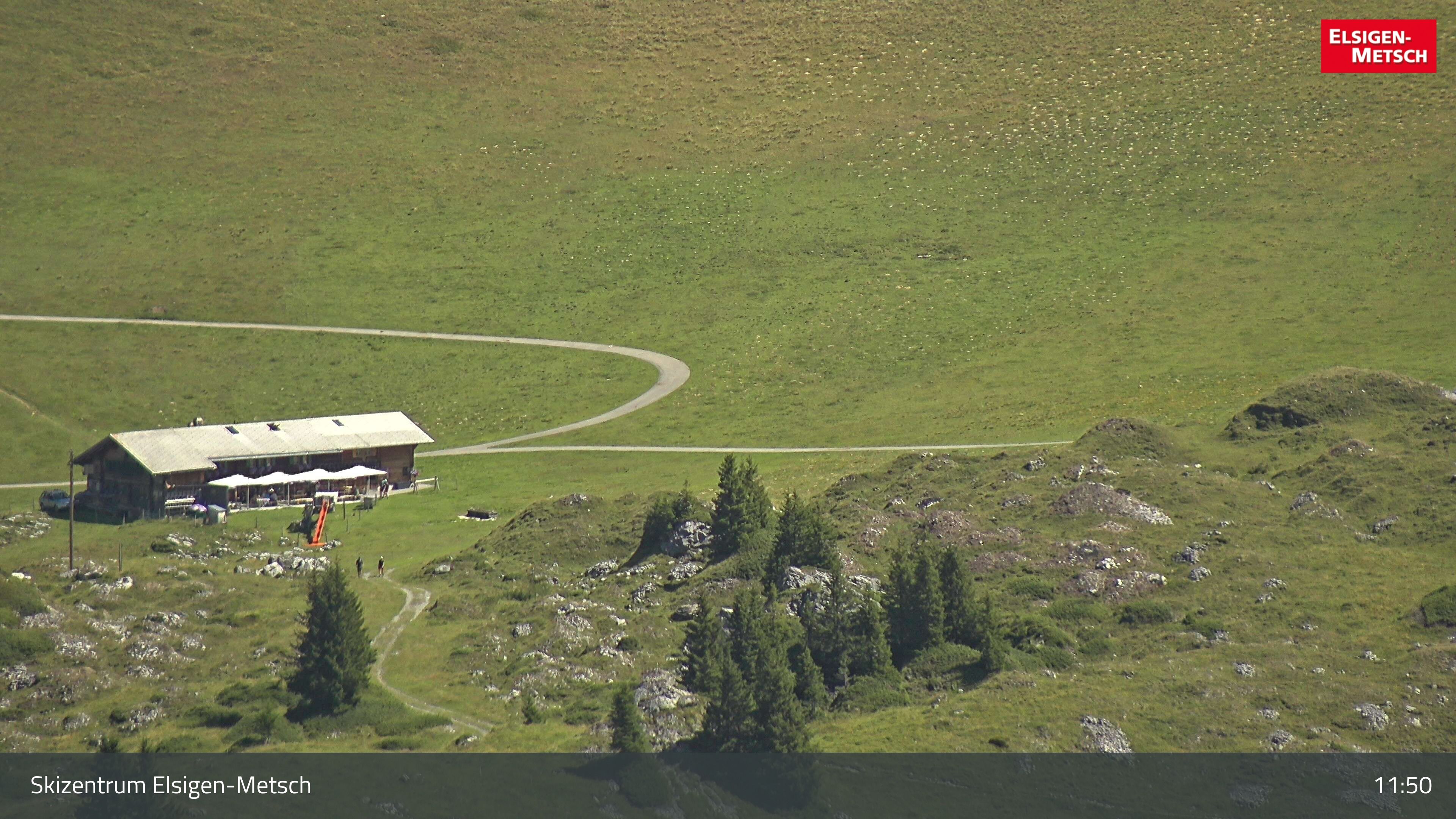 Frutigen: Achseten - Bergstation Skilift Höchst-Metsch, Elsighütte