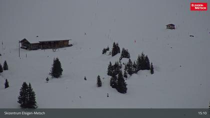 Frutigen: Achseten - Bergstation Skilift Höchst-Metsch, Elsighütte