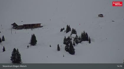 Frutigen: Achseten - Bergstation Skilift Höchst-Metsch, Elsighütte