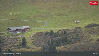 Frutigen: Achseten - Bergstation Skilift Höchst-Metsch, Elsihütte