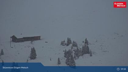 Frutigen: Achseten - Bergstation Skilift Höchst-Metsch, Elsihütte